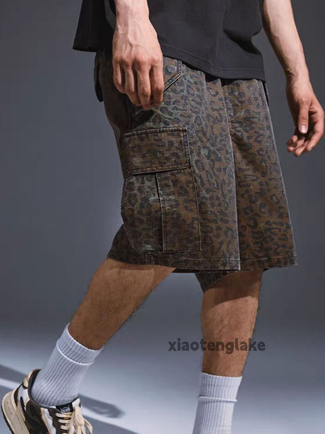 Vintage Unisex outdoor utility punk skate hiphop cargo shorts Size US 34 / EU 50 - 2 Thumbnail