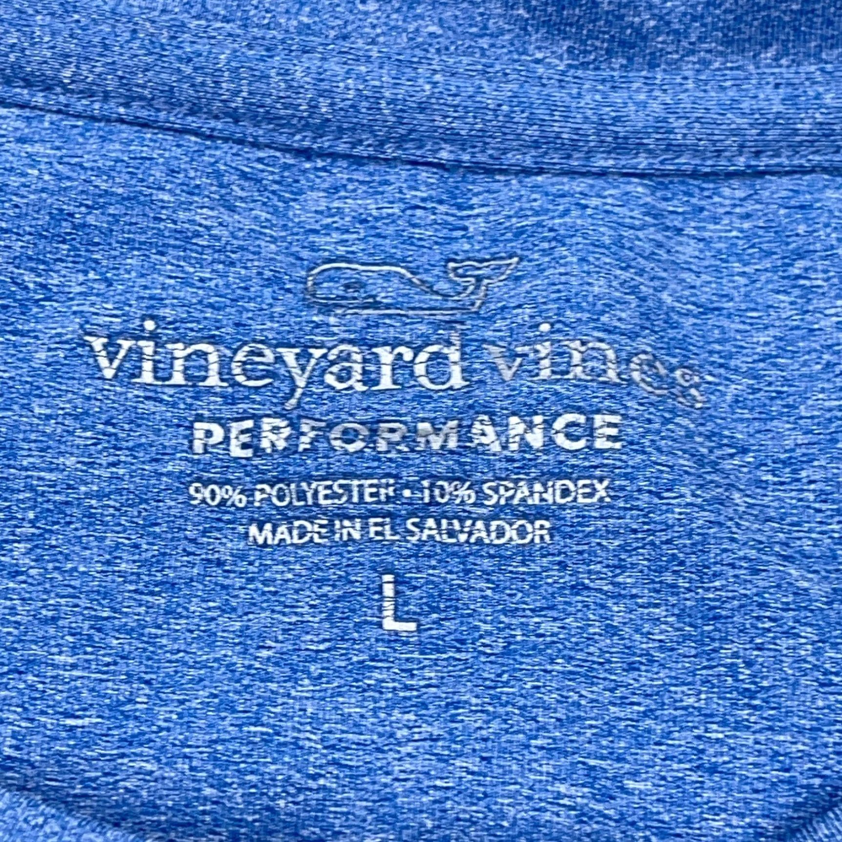 Vineyard Vines Vineyard Vines Shirt Men Large Blue Performance Long Sleeve Tee Fishing Adult Size US L / EU 52-54 / 3 - 3 Thumbnail