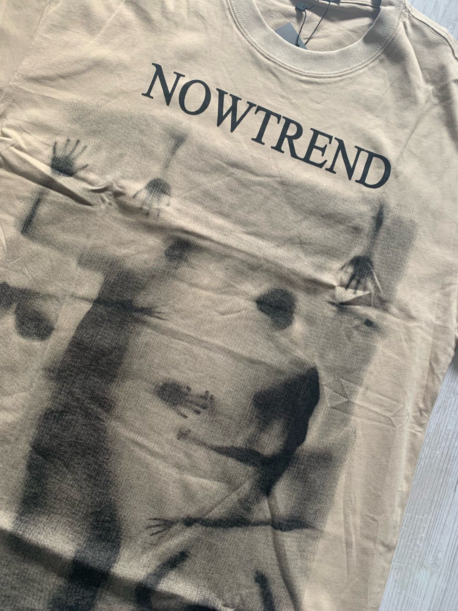Vintage Now trend Design Shadow Printed Vintage T Shirt Size US L / EU 52-54 / 3 - 2 Thumbnail