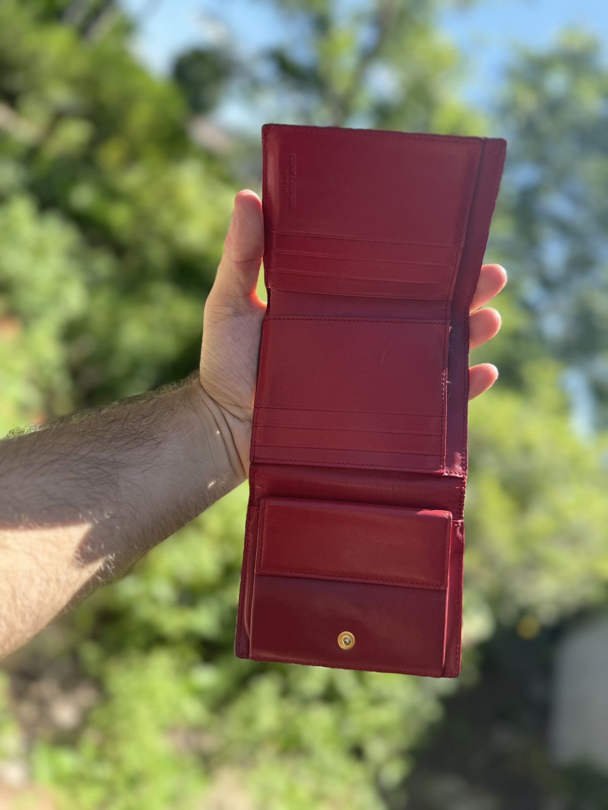 Saint Laurent Paris Saint Laurent Wallet Size ONE SIZE - 3 Thumbnail