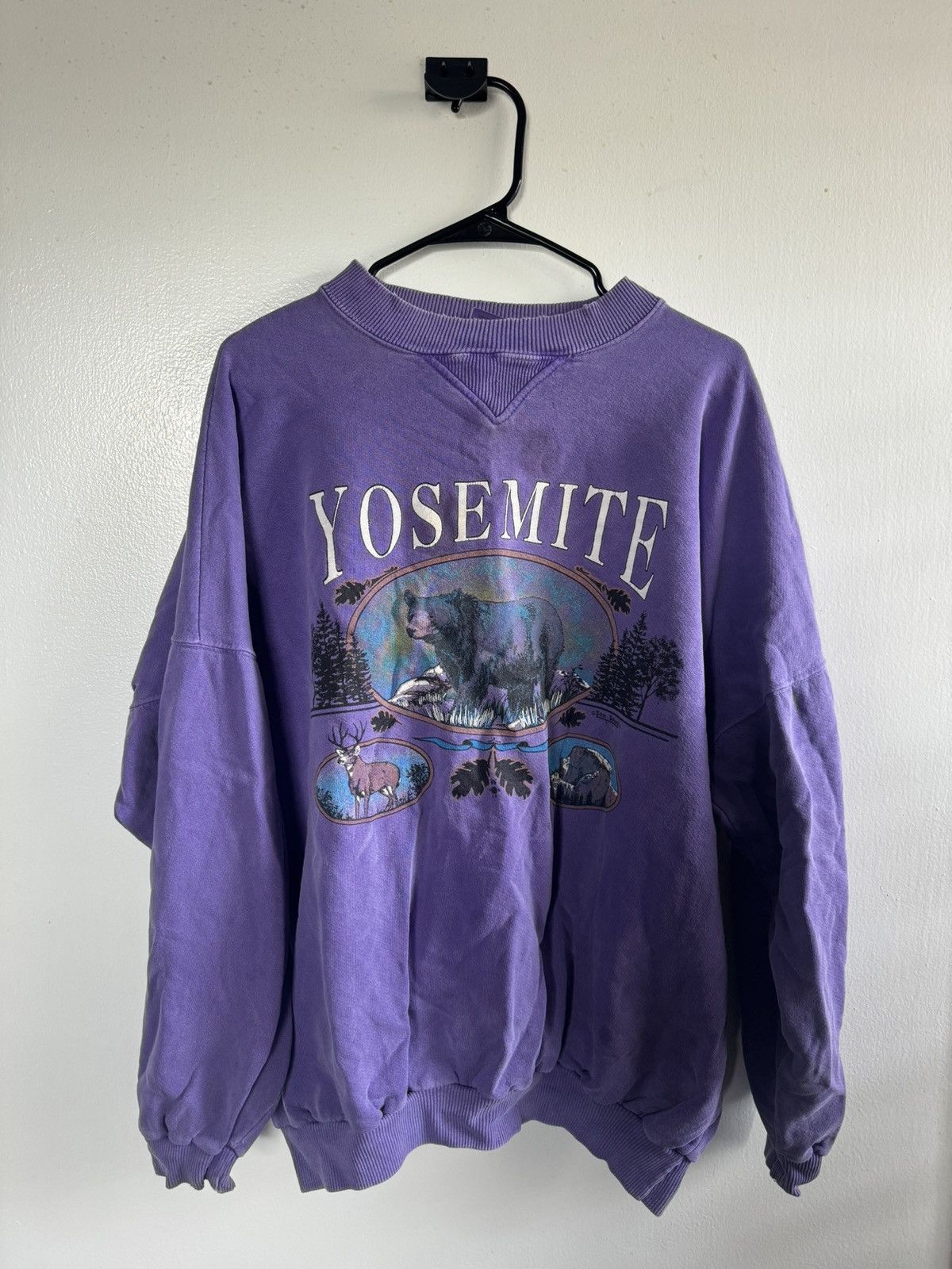 Other Purple vintage Yosemite National Park crewneck sweatshirt Size XL / US 12-14 / IT 48-50 - 1 Thumbnail