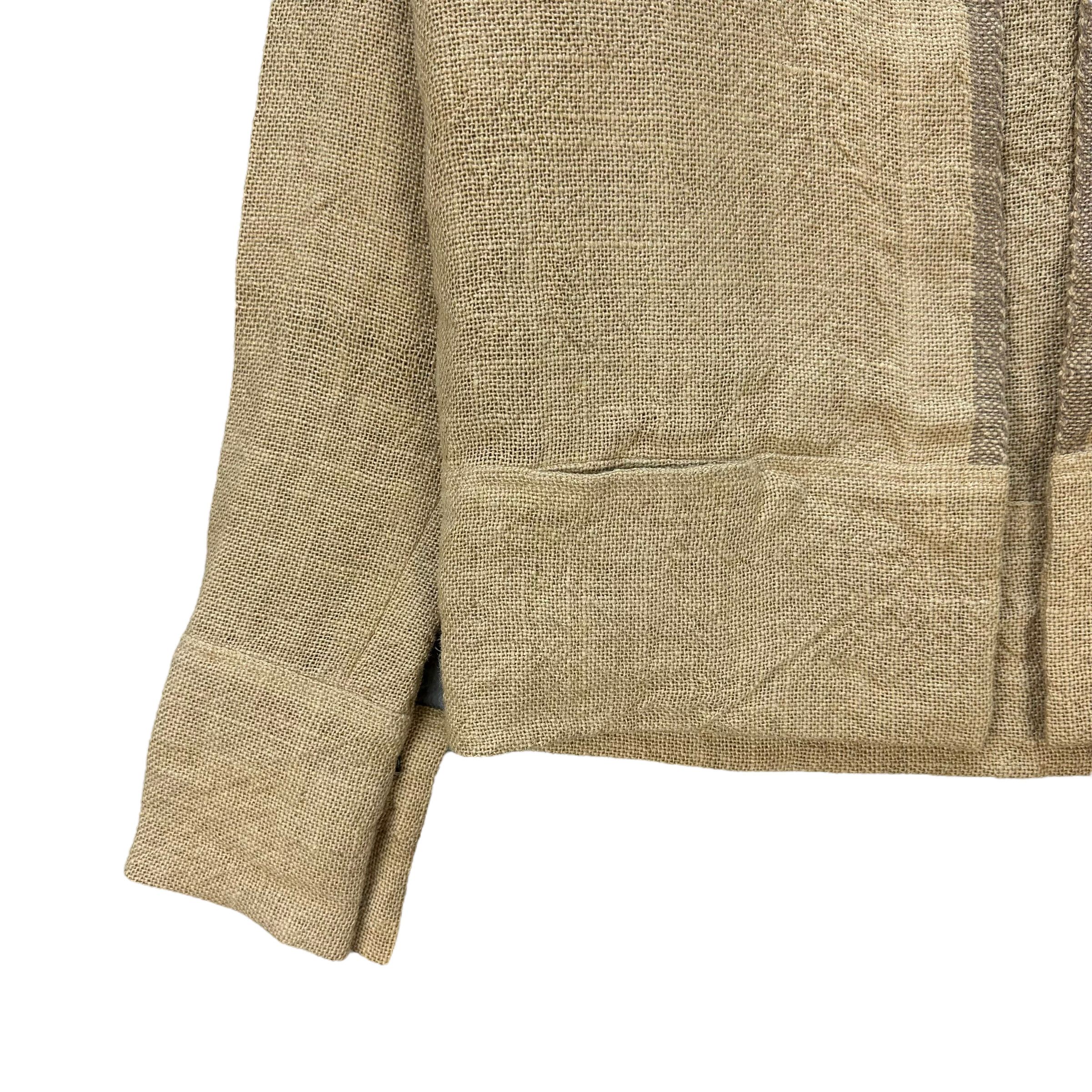 Japanese Brand RARE🔥 BUTTON LESS KENAF JACKET #7937-191 Size M / US 6-8 / IT 42-44 - 5 Thumbnail