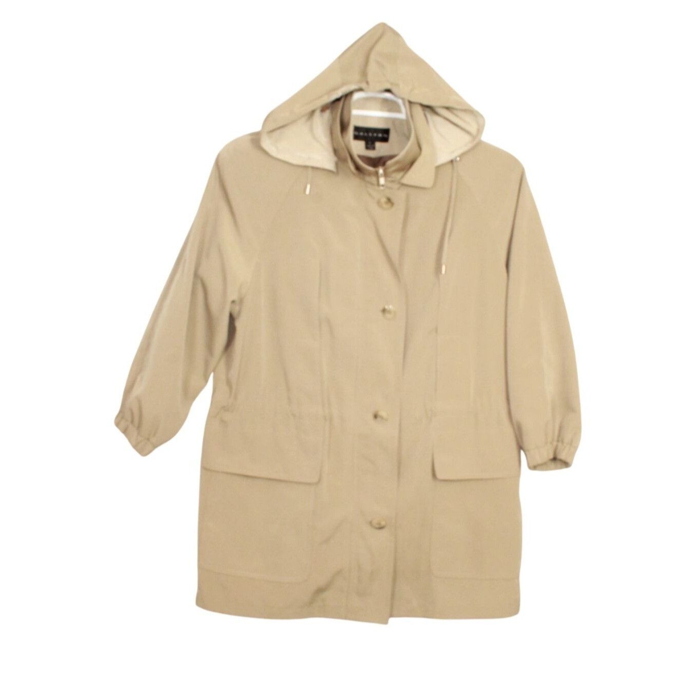 Other Gallery Brown Hooded Rain Jacket Women’s S Size S / US 4 / IT 40 - 1 Thumbnail