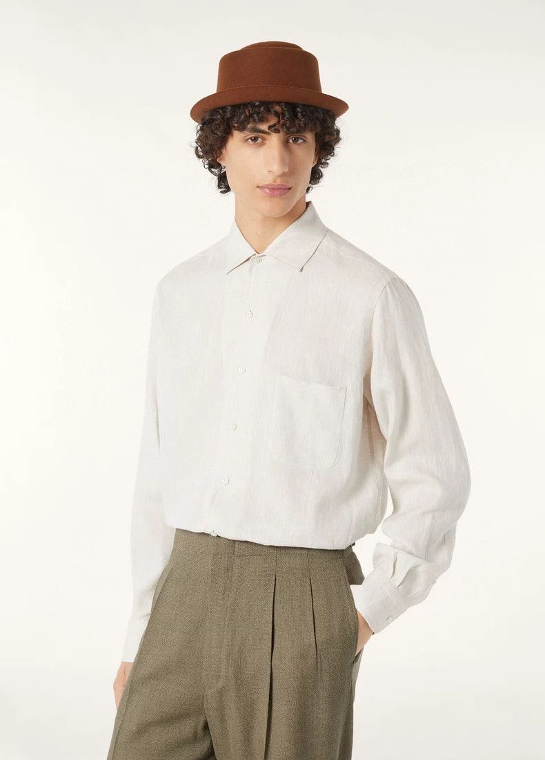 Loro Piana LORO PIANA Men's linen shirts Size US XS / EU 42 / 0 - 2 Thumbnail