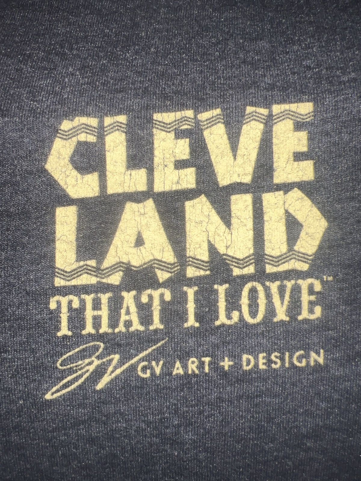 Hypebeast GV Art + Design Cleveland That I Love Indians Baseball Tee Size US XXL / EU 58 / 5 - 5 Thumbnail