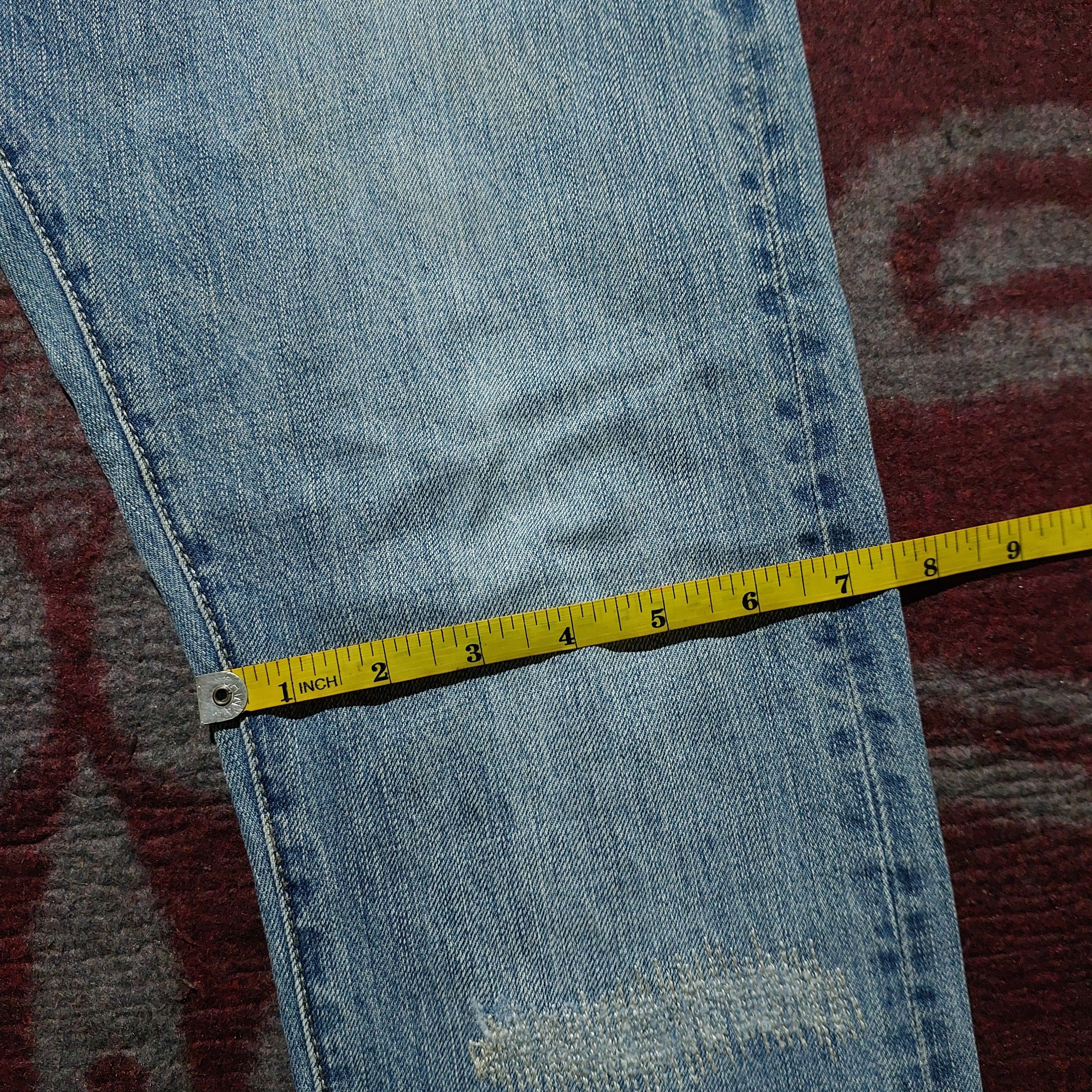 Neighborhood Vintage Izzue plus Neighborhood Distressed blue denim Size US 32 / EU 48 - 19 Thumbnail