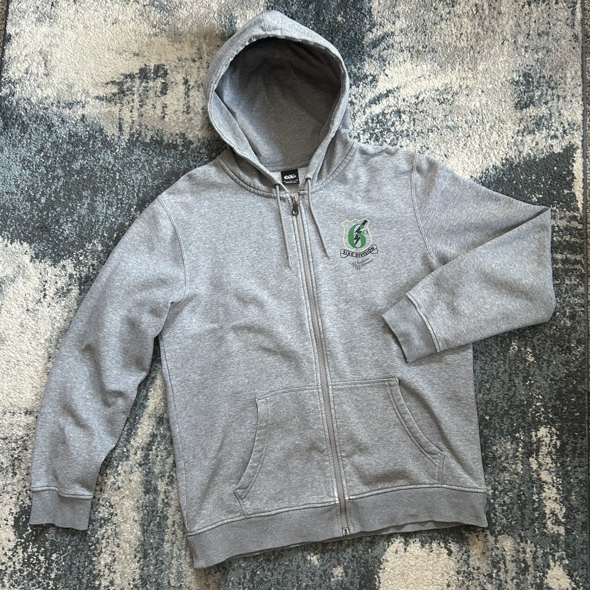 Nike 2011 NiKE 6.0 SiXO DiViSiON HEATHER GREY YKK ZiP UP HOODiE Size US XL / EU 56 / 4 - 13 Thumbnail