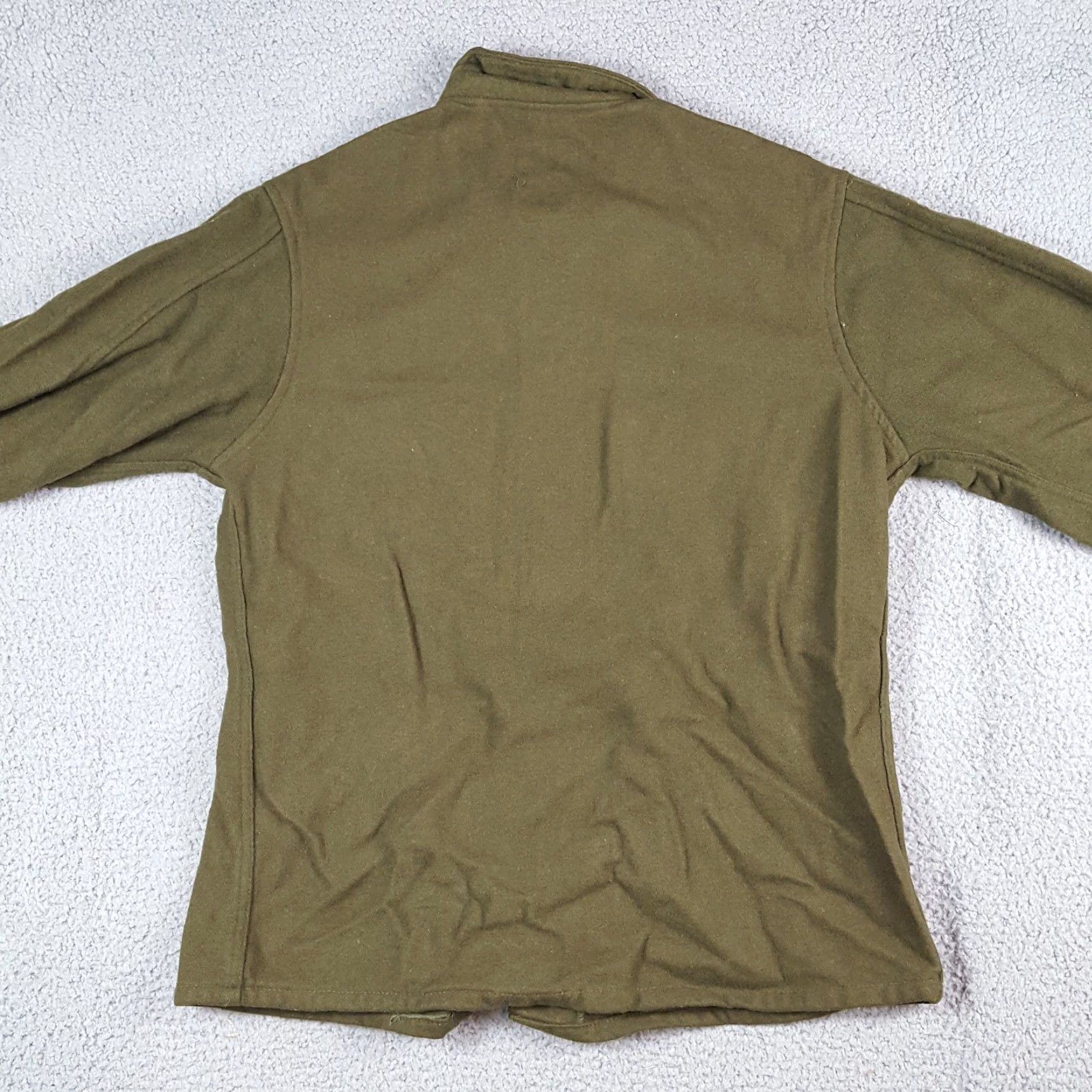 Vintage VINTAGE US Army OG-108 Wool Men's Size M Military Button Up Shirt Field Jacket Size US M / EU 48-50 / 2 - 5 Thumbnail