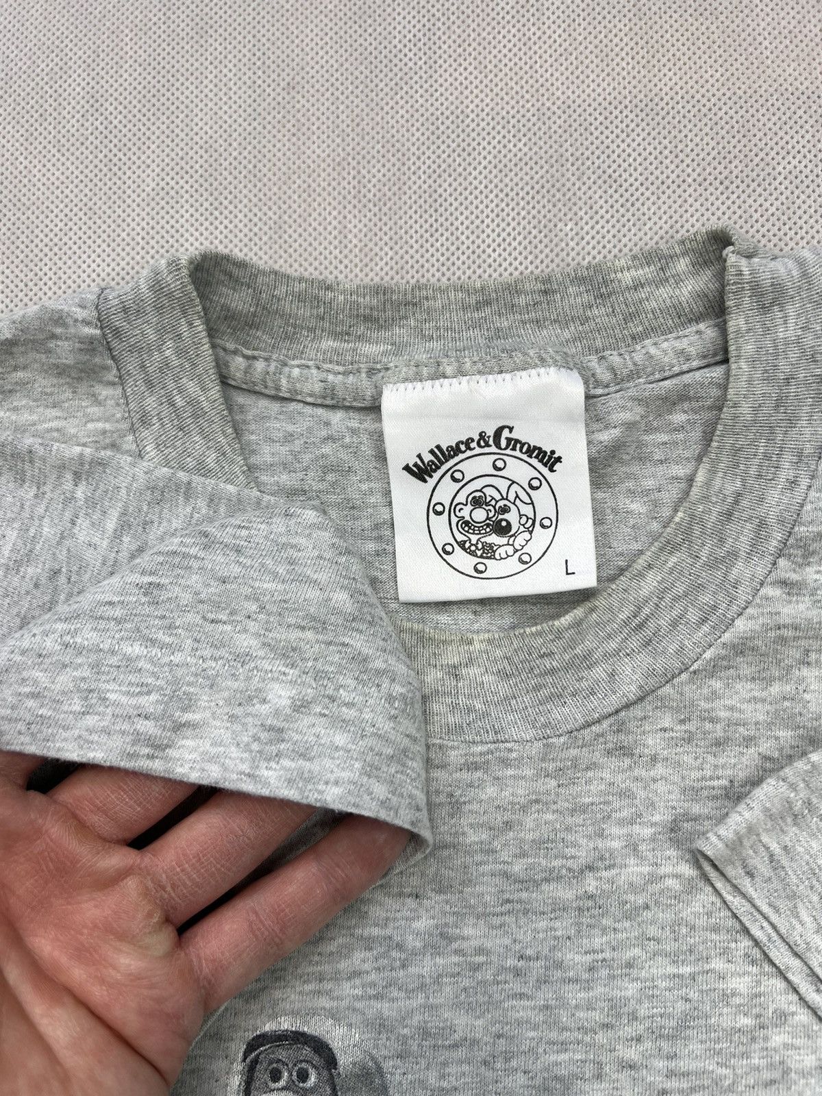 Vintage Tshirt Wallace & Gromit 1989s Vintage Rare Movie 80’s Size US L / EU 52-54 / 3 - 4 Thumbnail