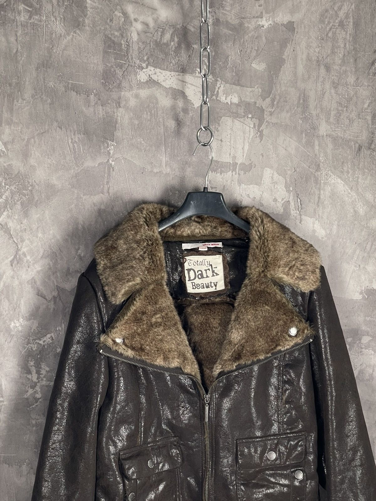 If Six Was Nine × Japanese Brand Y2K Jacket Eco Faux Leather Fur lgb Style Archive Size M / US 6-8 / IT 42-44 - 7 Thumbnail
