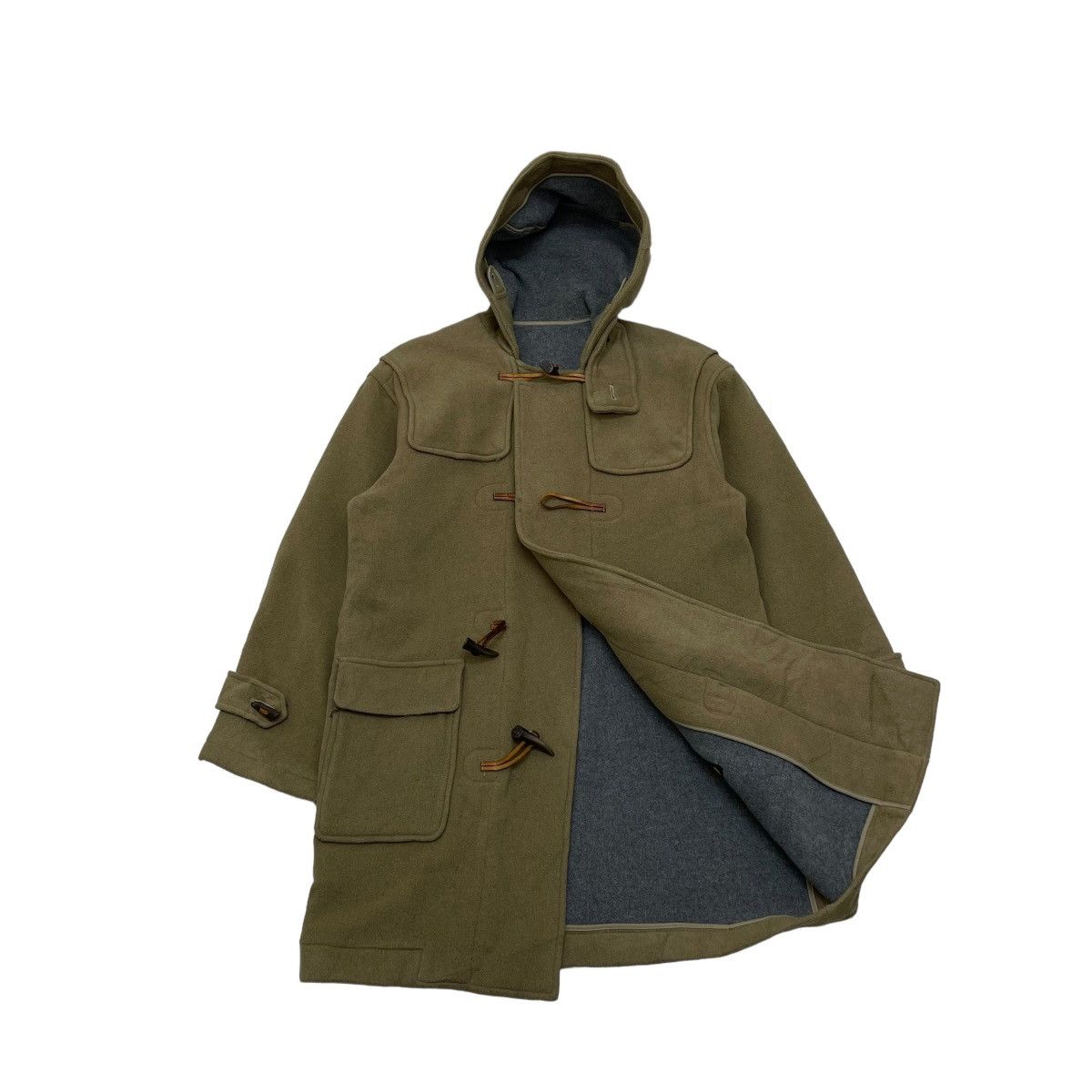 Issey Miyake × Japanese Brand 💥Japanese Brand Ixix Duffle Hooded Jacket Size US M / EU 48-50 / 2 - 1 Thumbnail