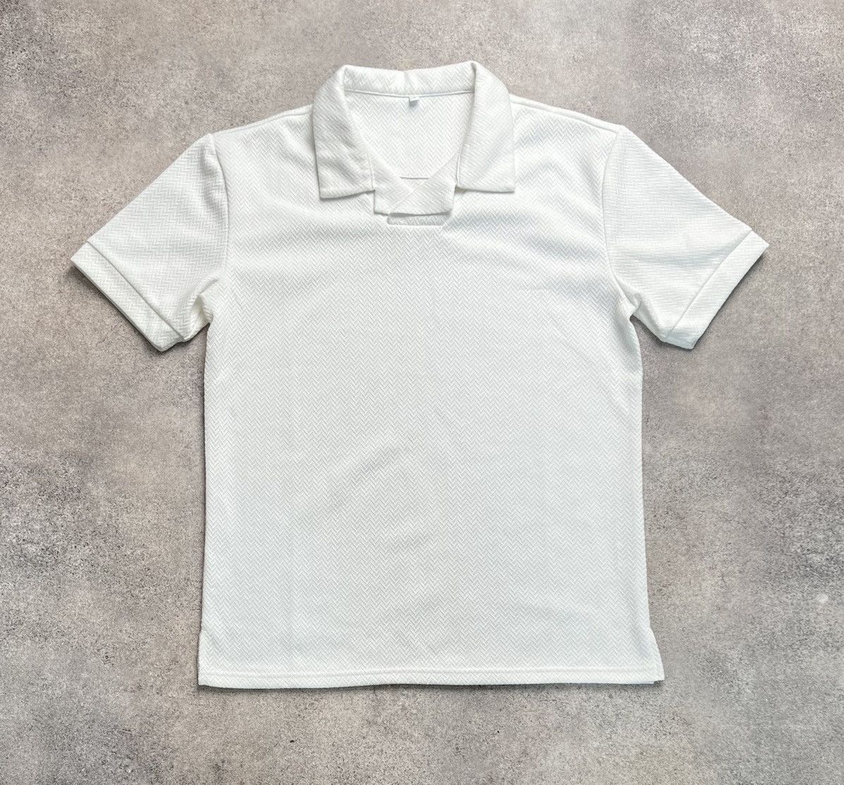 Japanese Brand White Japanese soft polo shirt Size US L / EU 52-54 / 3 - 2 Thumbnail