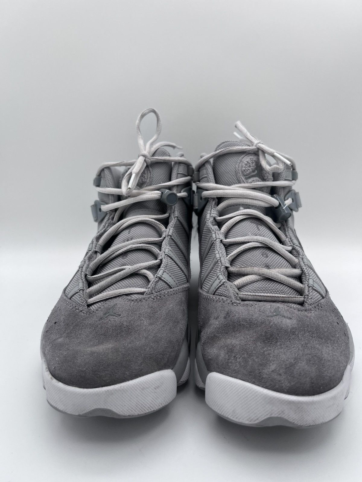 Jordan Brand Nike Jordan Mens 6 Rings Basketball Shoes Wolf Grey Sz 11 Size US 11 / EU 44 - 2 Thumbnail