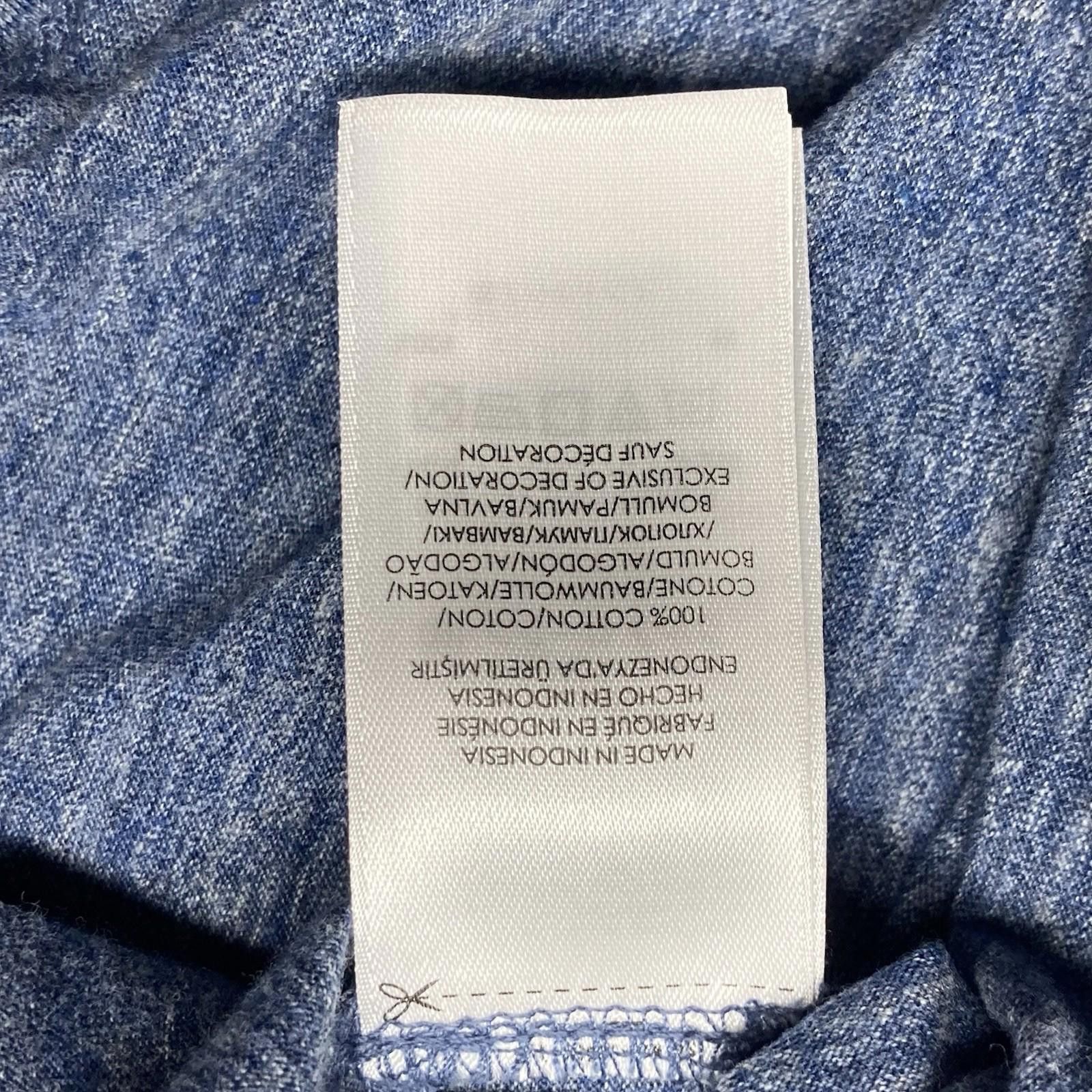 Polo Ralph Lauren Men’s XL Polo Ralph Lauren Ocean Blue Crewneck T-Shirt Size US XL / EU 56 / 4 - 4 Thumbnail