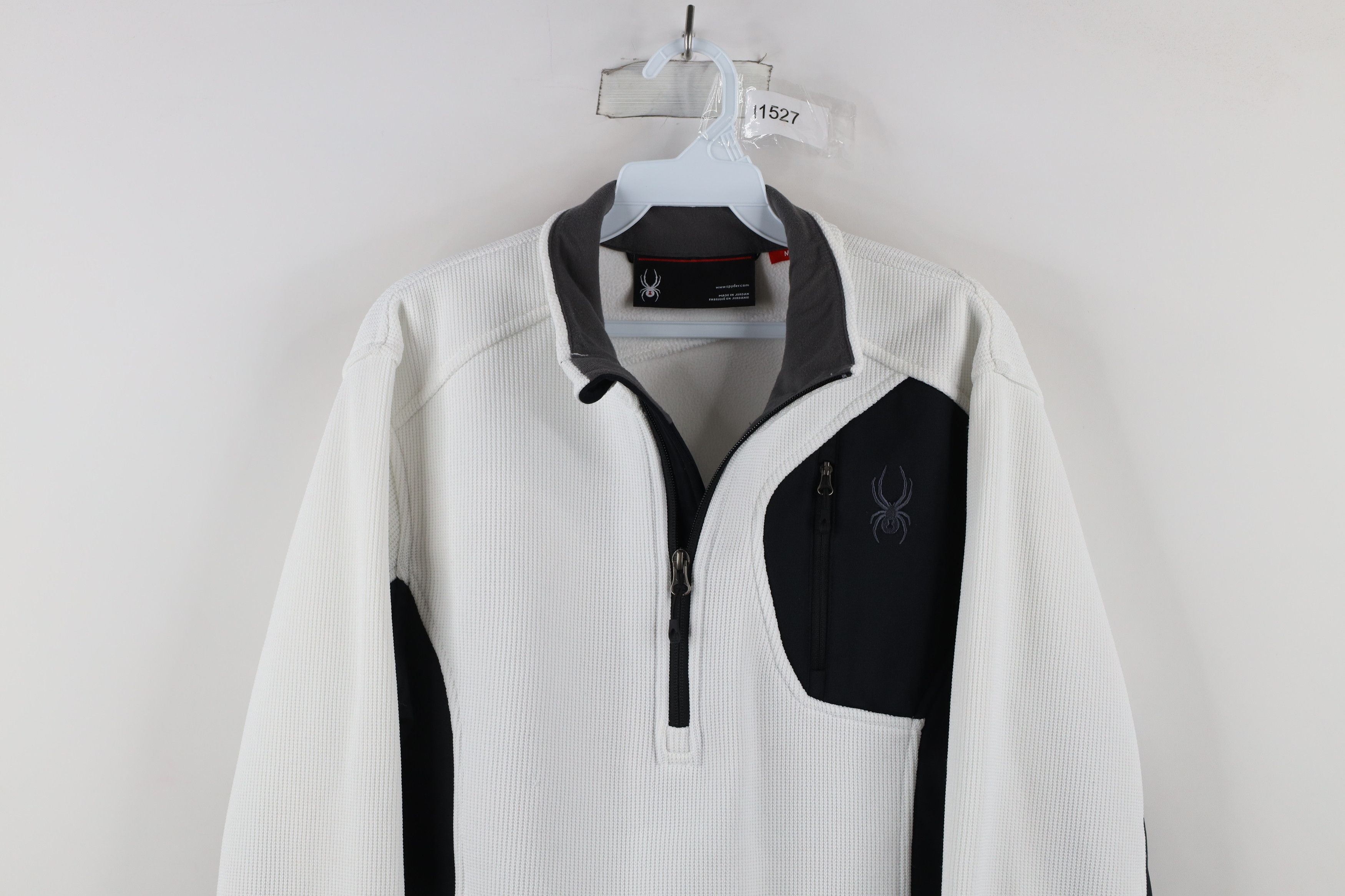 Spyder × Vintage Spyder Half Zip Lightweight Stryke Pullover Jacket White Size US M / EU 48-50 / 2 - 2 Thumbnail