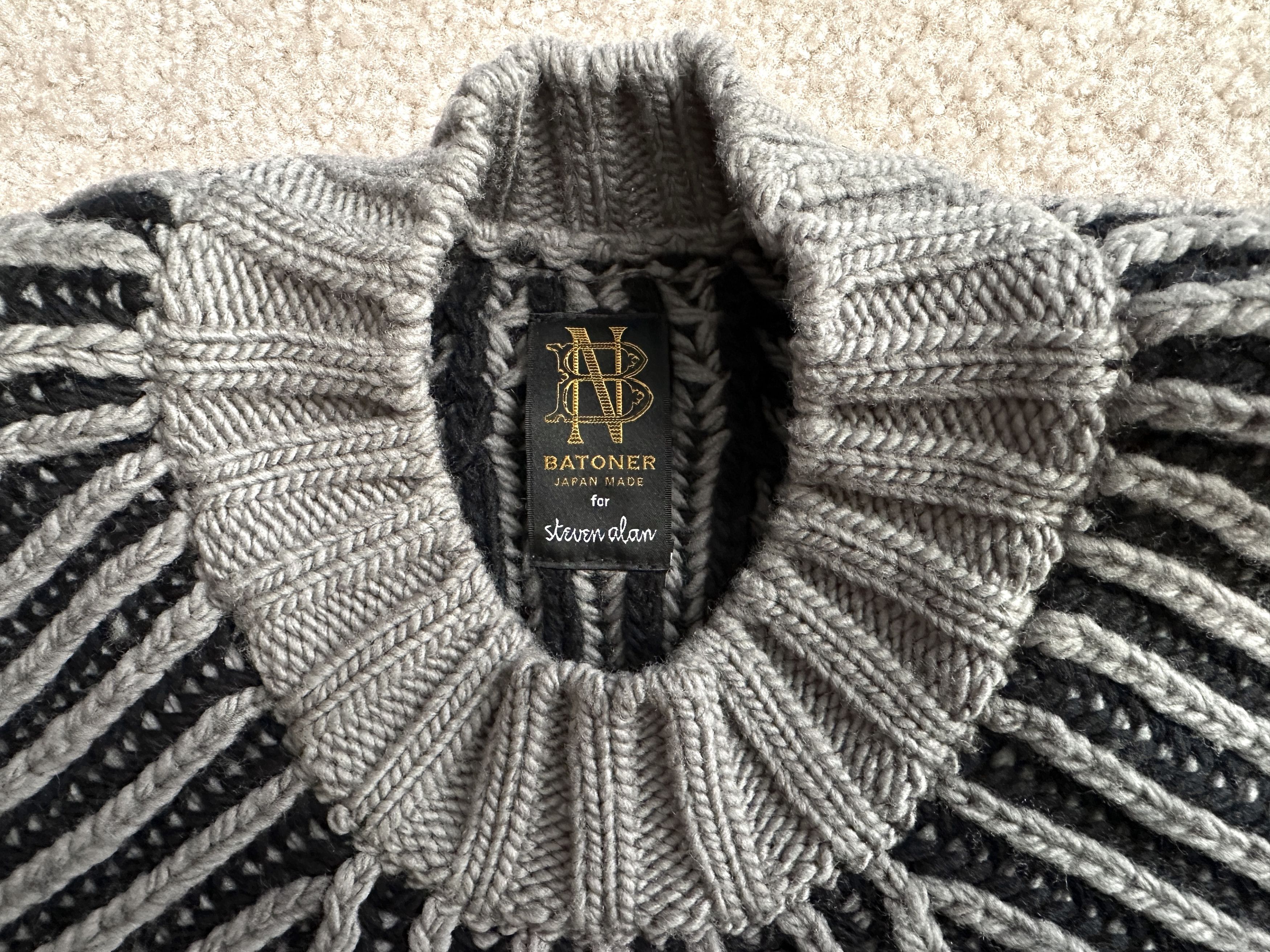 Batoner Batoner for Steven Alan Signature Crew Neck Wool Sweater Size US L / EU 52-54 / 3 - 5 Thumbnail
