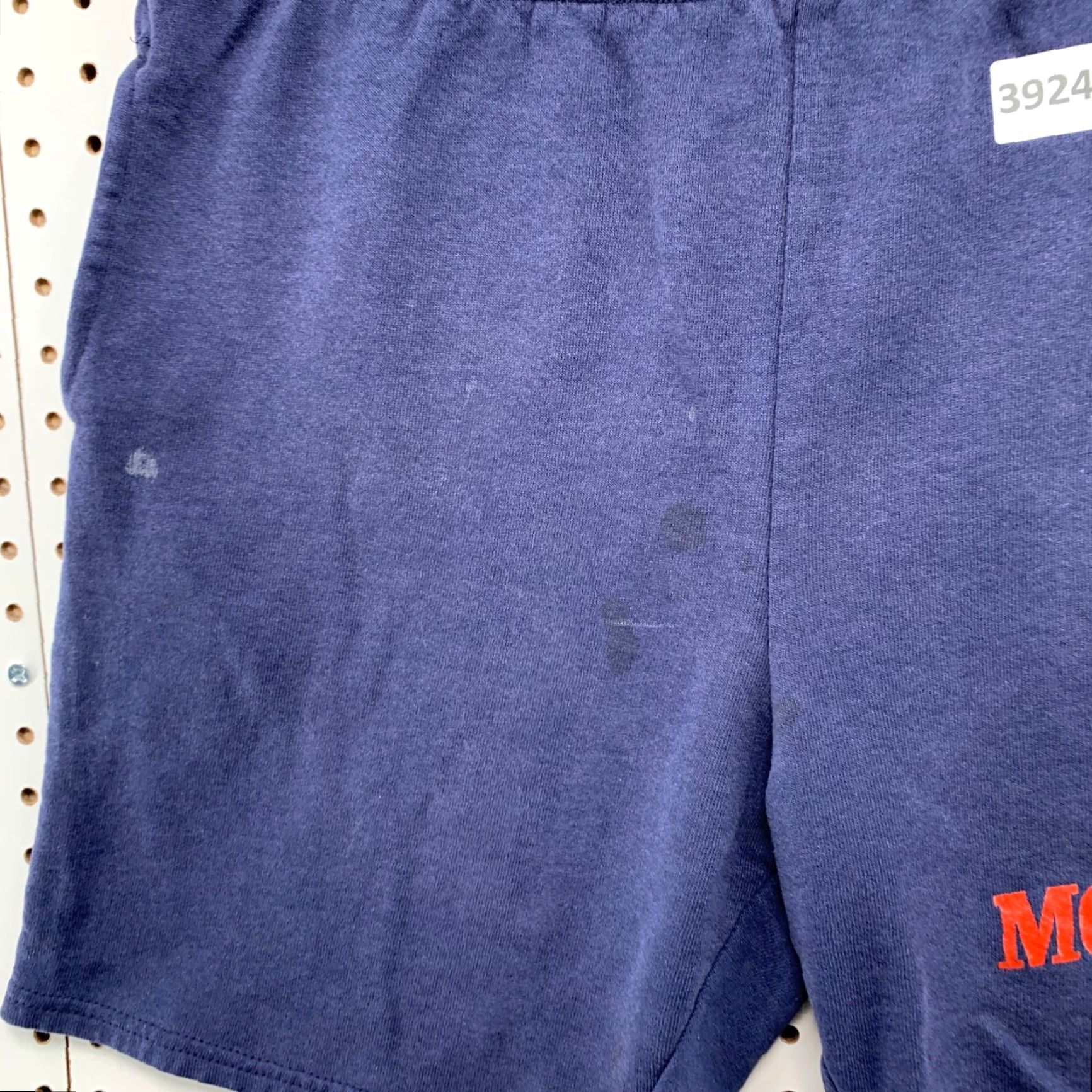 Jerzees VINTAGE Jerzees MCJROTC Sweat Shorts Mens Large 32x7 Blue Fleece Military USA Shorts Mens Large Blue 1990s MCJROTC Size US 33 - 6 Thumbnail