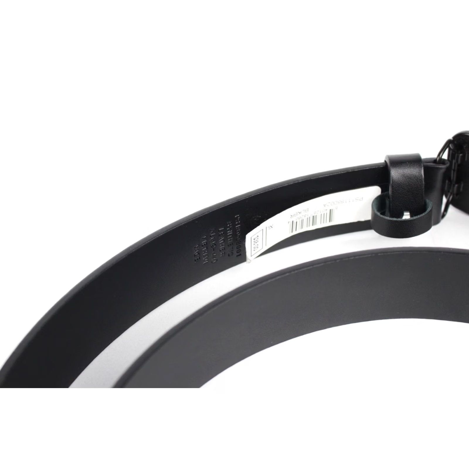 Nike Nike Men's Golf 1.5" Belt Black Buckle Circle Laser Cut Logo XL Synthetic Belt Size ONE SIZE - 2 Thumbnail