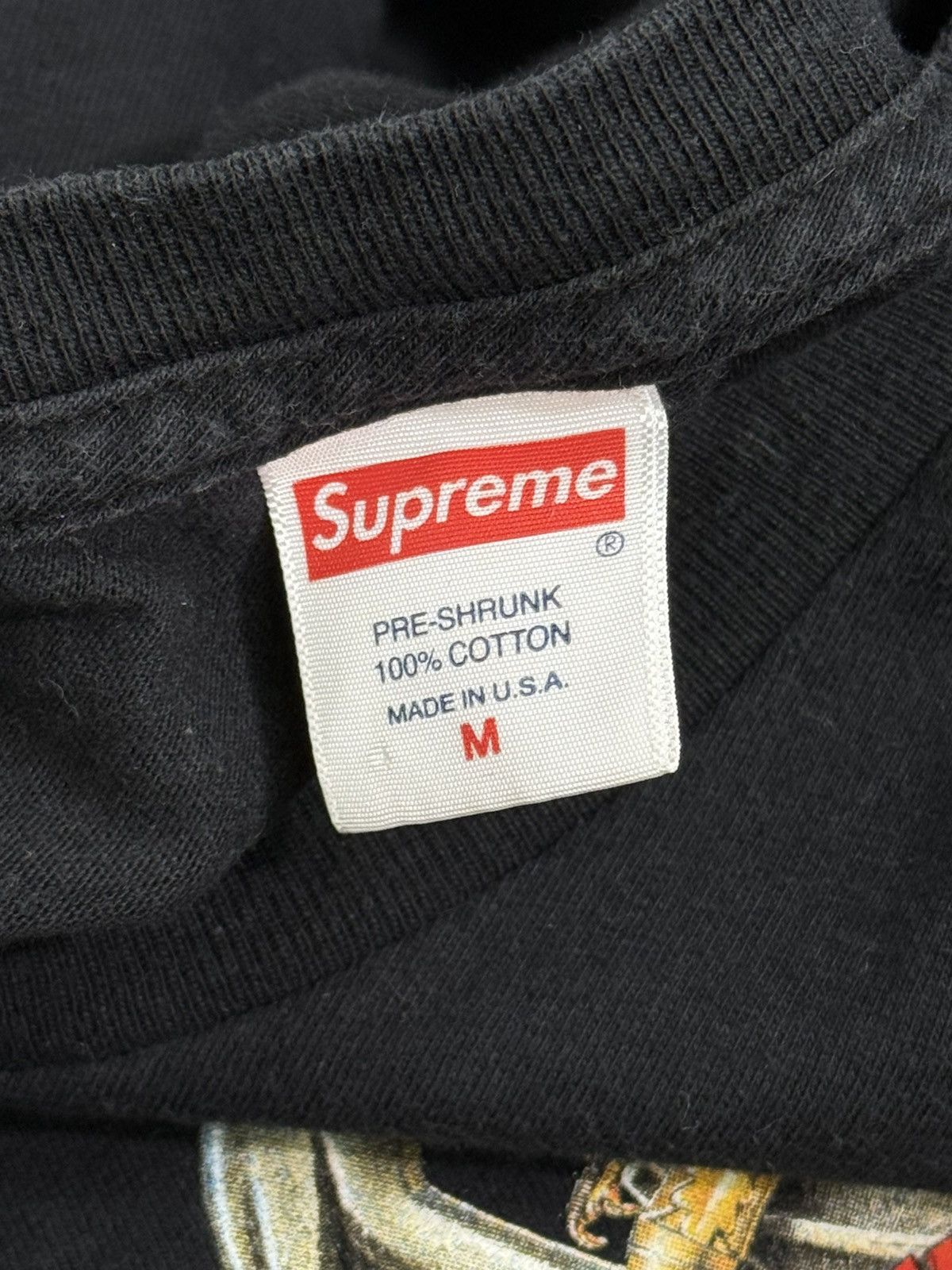 Supreme Supreme x Slayer Eagle Tee FW16 Metal Band T-Shirt Size M Size US M / EU 48-50 / 2 - 6 Thumbnail