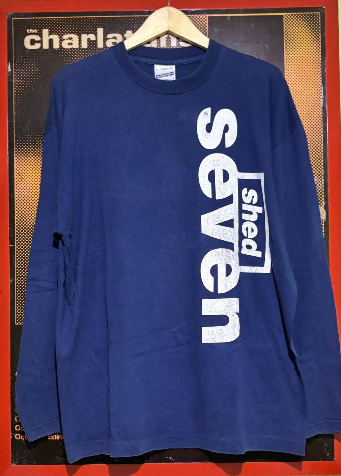 Band Tees Vintage shed seven britpop,pulp,radiohead,oasis Size US XL / EU 56 / 4 - 2 Thumbnail