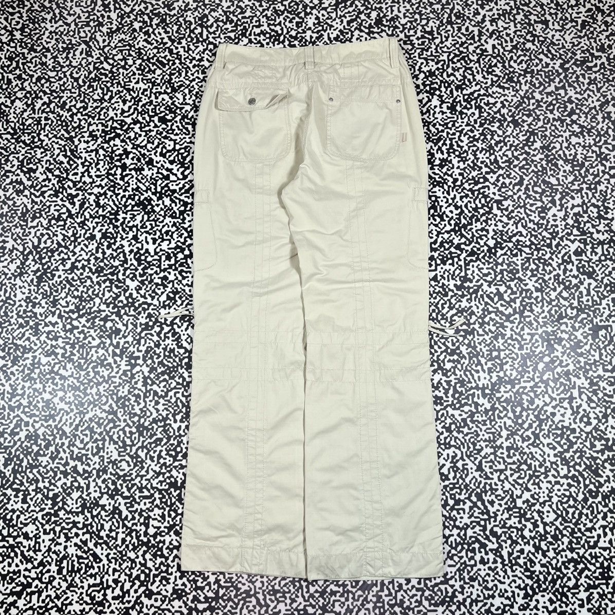 Japanese Brand Vintage Y2K Japanese Parachute Cargo Pants 90s Retro Style Size 28" / US 6 / IT 42 - 4 Thumbnail