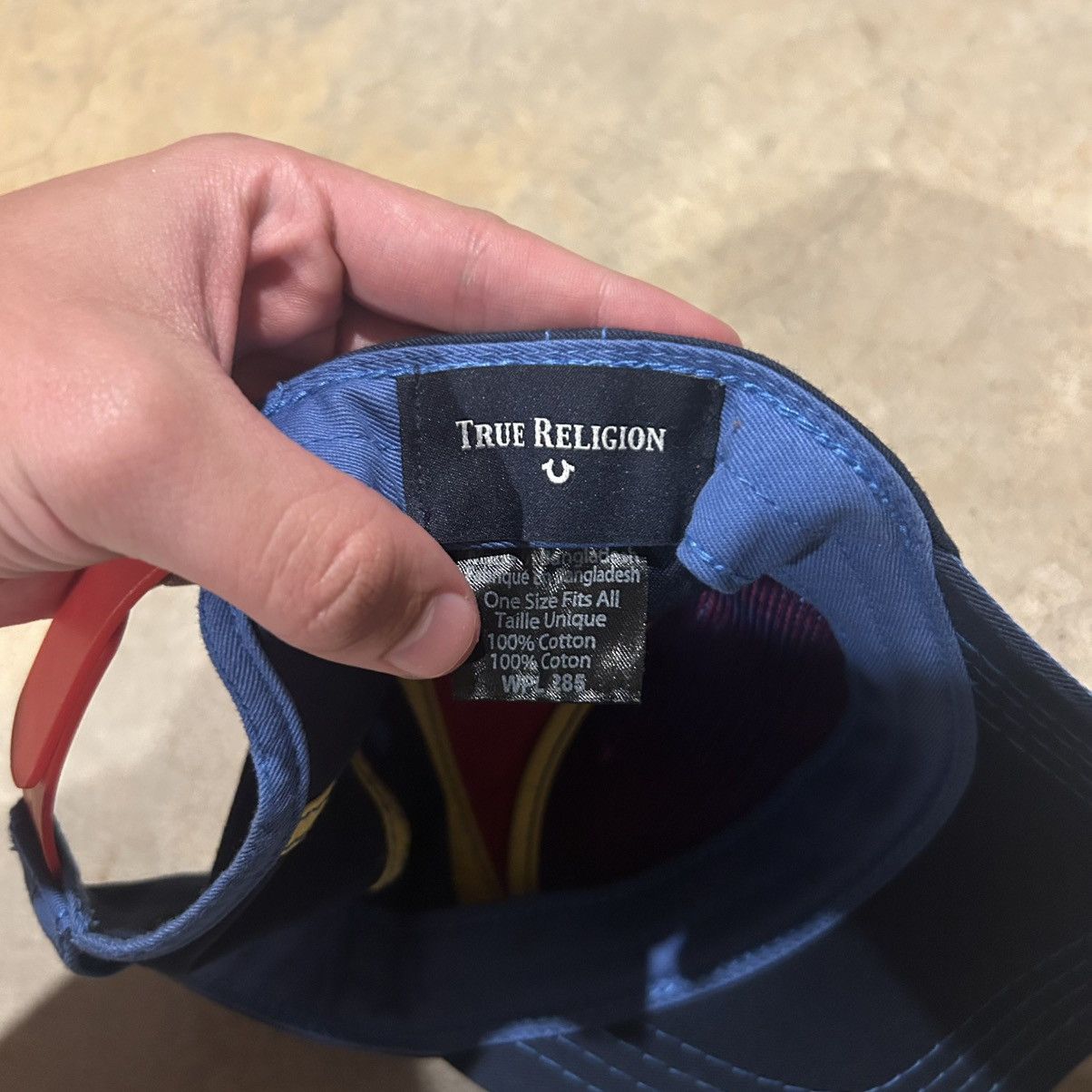 True Religion True Religion Horseshoe Logo Trucker Snapback Hat Size ONE SIZE - 5 Thumbnail