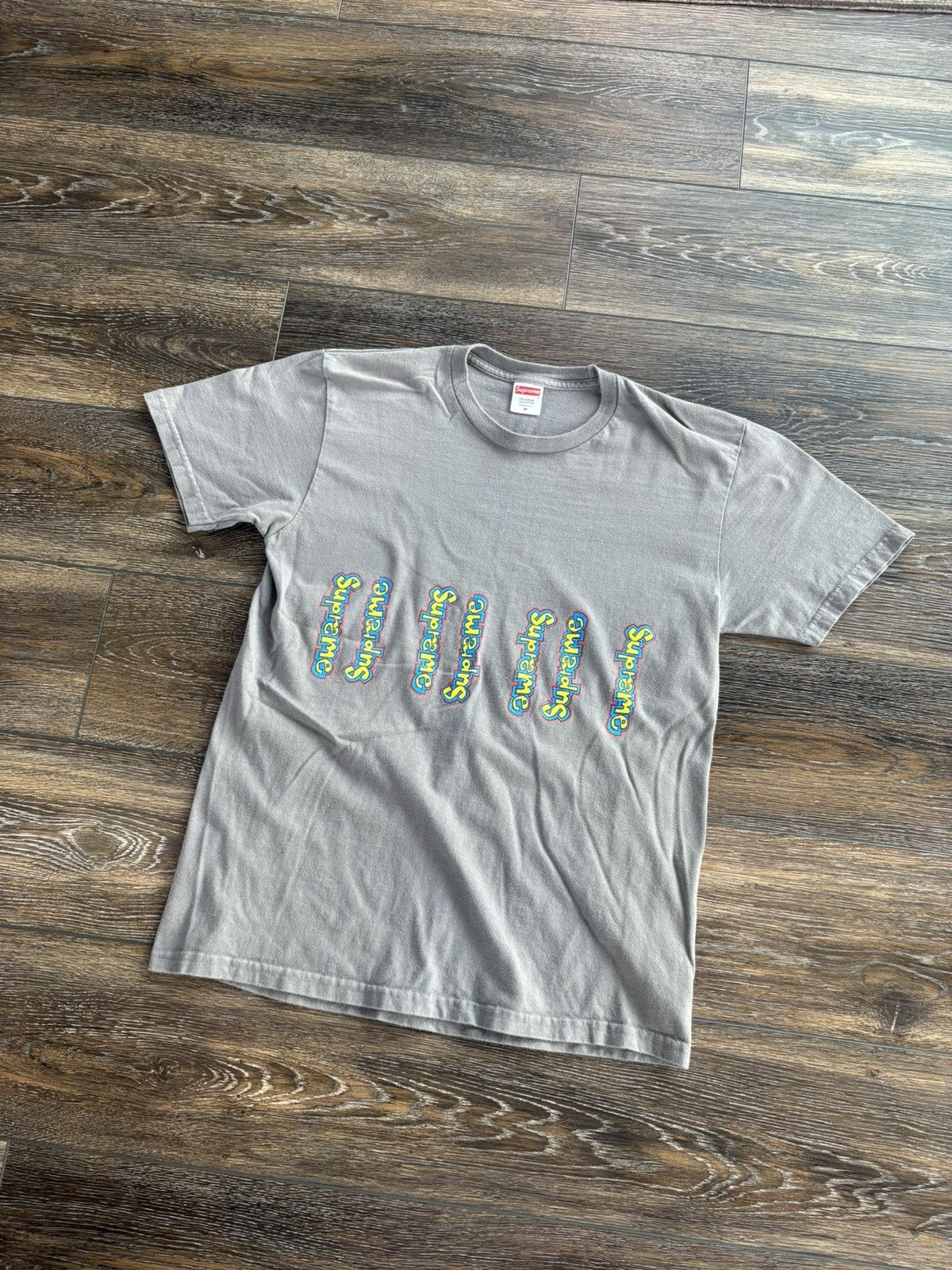 Supreme Gonz Logo Tee SS18 Grey
