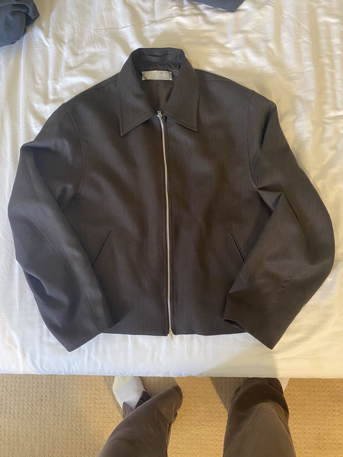 Our Legacy Our Legacy Mjni Jacket Havana Chain Brown Size US S / EU 44-46 / 1 - 1 Thumbnail