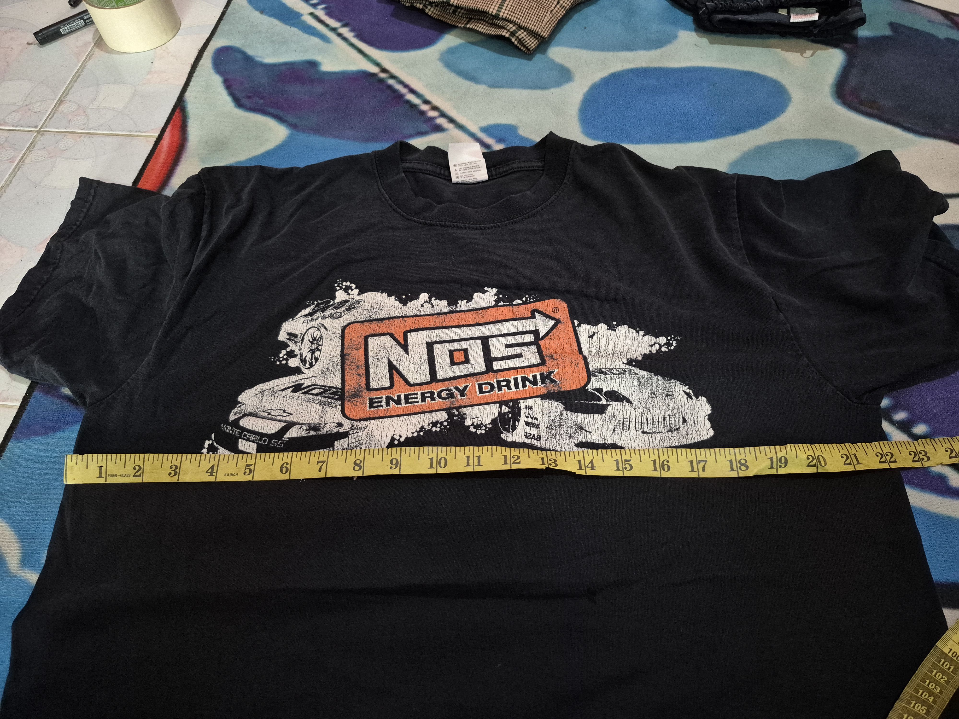 Vintage 🔥 Vintage Y2K Nos Energy Drink Promo Tee Car Racing Size US L / EU 52-54 / 3 - 8 Thumbnail
