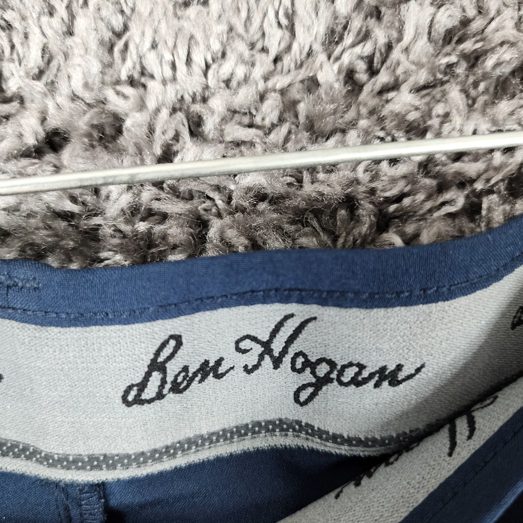 Hogan Ben Hogan Mens Blue Polyester Chino Shorts Size 44 Size US 44 / EU 60 - 2 Thumbnail