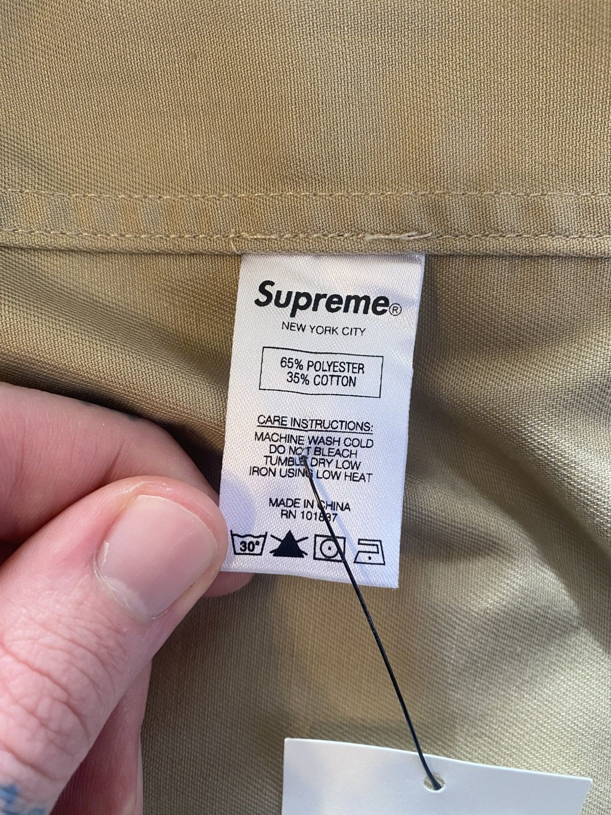 Designer × Supreme supreme x mike kelley work shirt Size US M / EU 48-50 / 2 - 6 Thumbnail