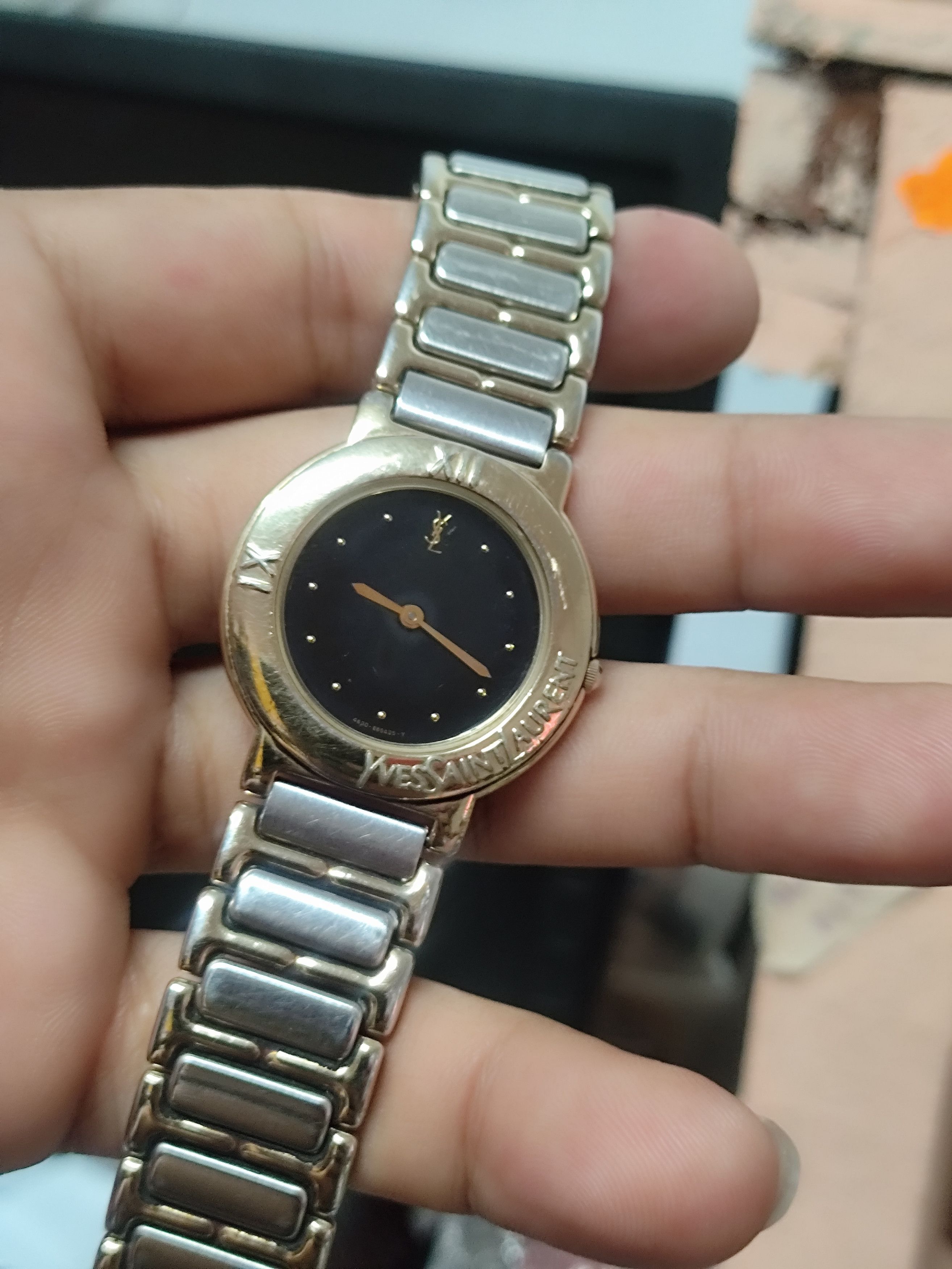 Vintage Yves Saint Laurent Ladies Watch (Fully steel)