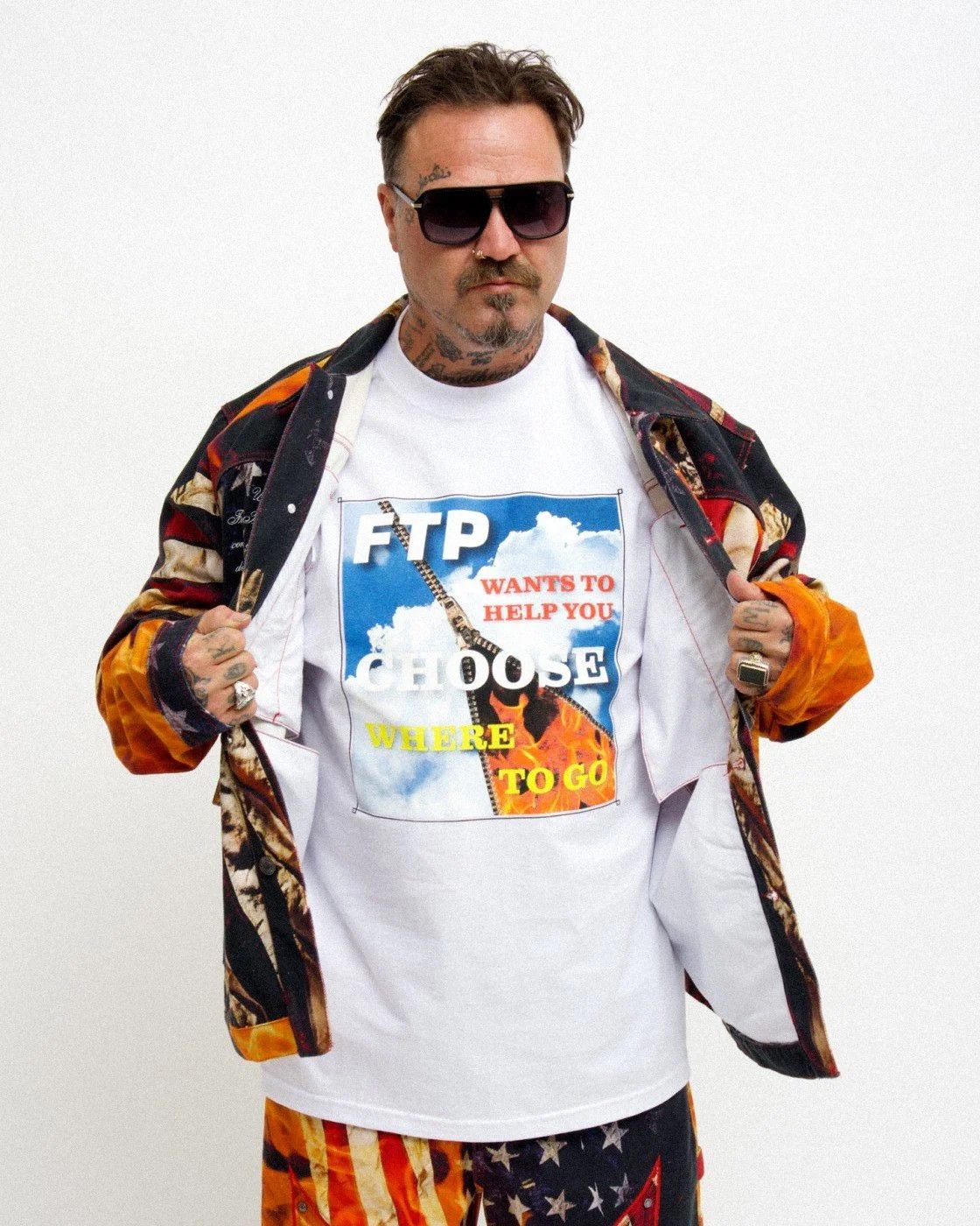 Fuck The Population FTP Choice Tee NEW Medium Size US M / EU 48-50 / 2 - 4 Thumbnail