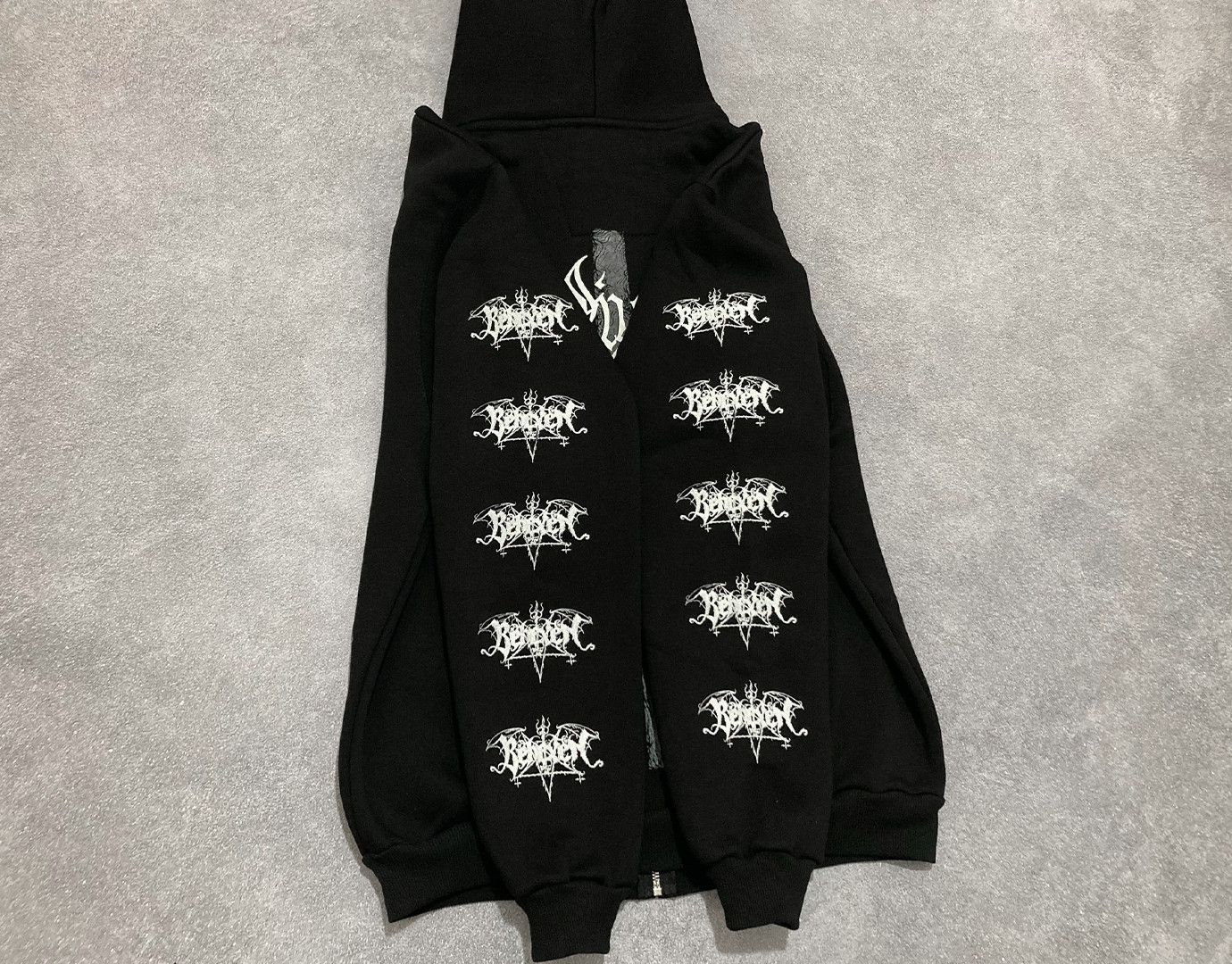 Band Tees Zip-hoodie Behexen - By the Blessing of Satan - black metal Size US L / EU 52-54 / 3 - 7 Thumbnail
