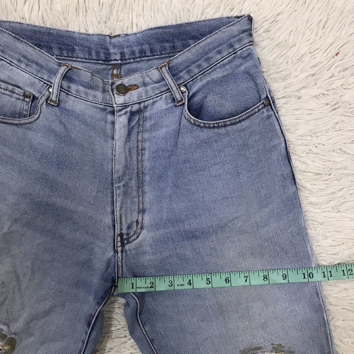 Japanese Brand × Vintage Vintage Sayotasu Co. ltd Blue Way Custom Distressed Jeans Size US 28 / EU 44 - 17 Thumbnail