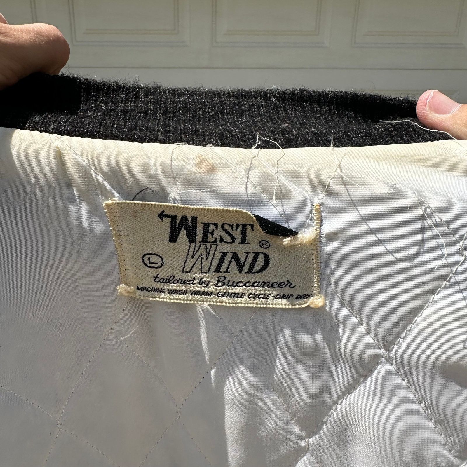 Vintage Vintage 80s Men's Lindell Drop Forge Hockey Bomber Jacket Size US L / EU 52-54 / 3 - 7 Thumbnail