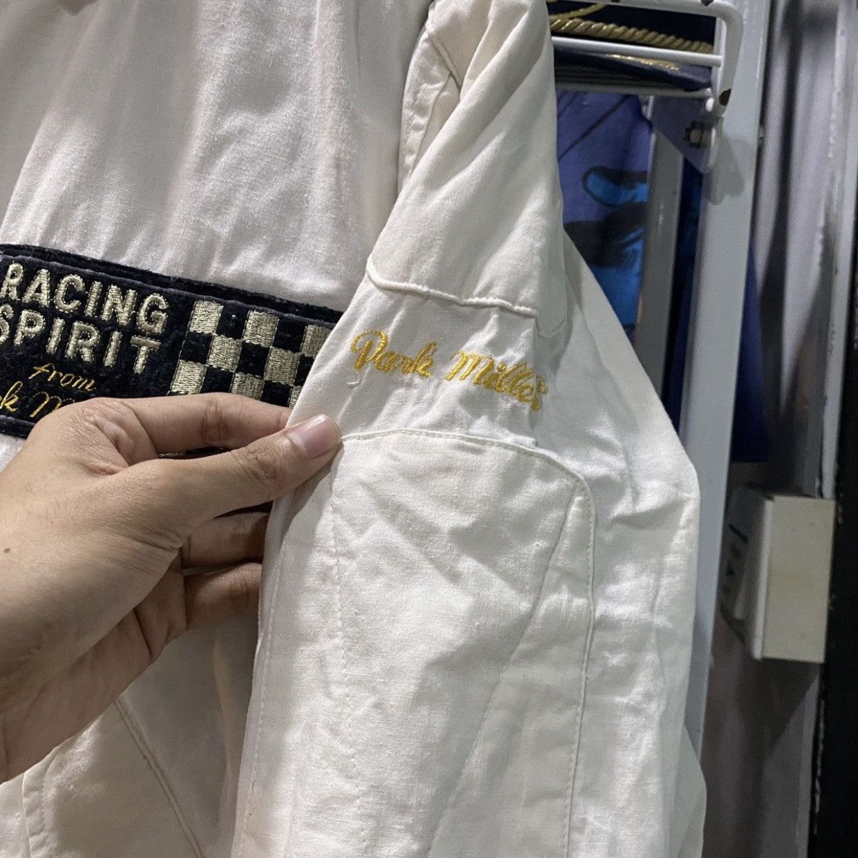 Japanese Brand Vintage Racing Spirit Park Miller Grand Prix Bomber Jacket Size US M / EU 48-50 / 2 - 8 Thumbnail