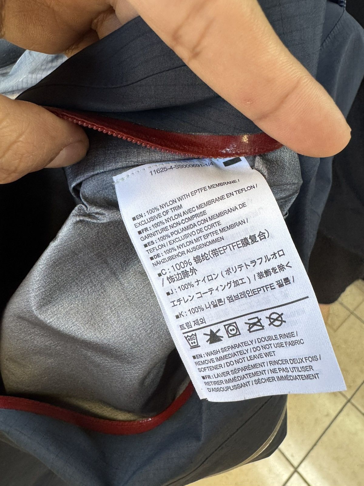 Arc'teryx Arc’teryx Goretex Beta AR Nighthawk Jacket Size US M / EU 48-50 / 2 - 10 Thumbnail