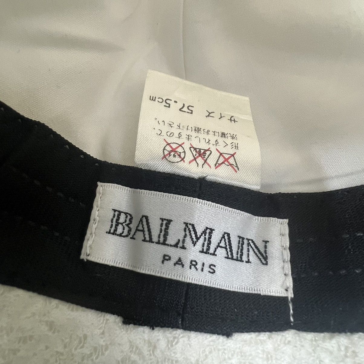 Balmain Balmain Paris Hat Bucket Size ONE SIZE - 9 Thumbnail