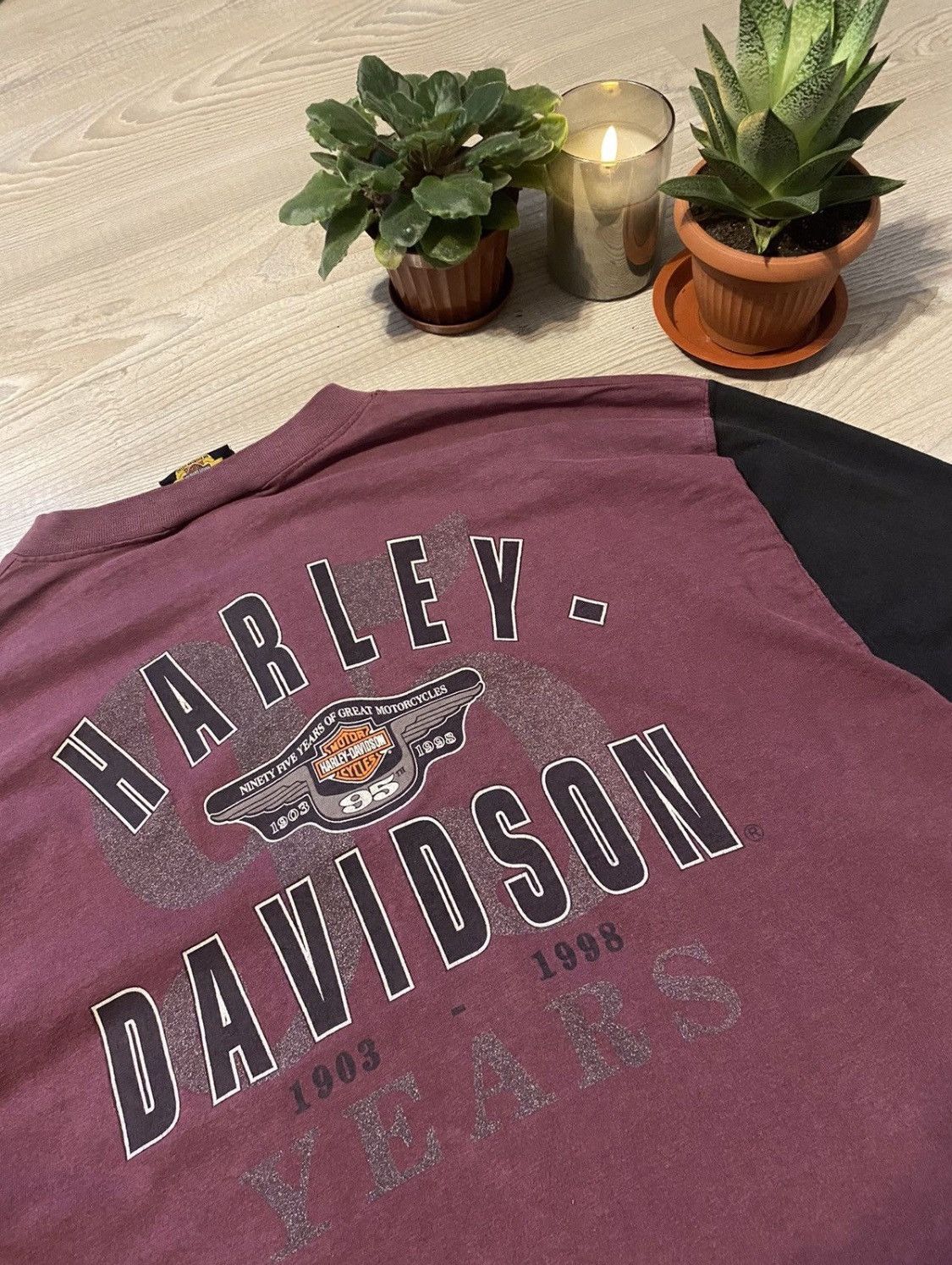 Harley Davidson Harley Davidson HD Vintage 1998 T Shirt Size US XL / EU 56 / 4 - 7 Thumbnail