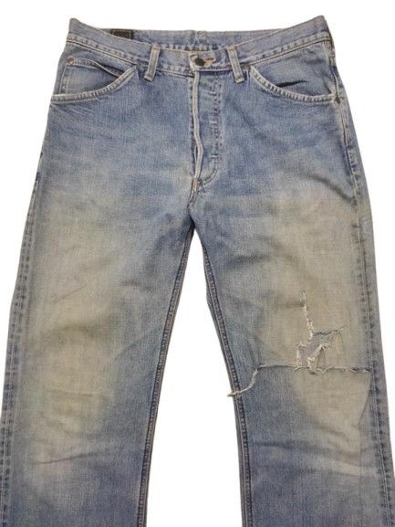 Lee × Vintage VINTAGE LEE JEANS DISTRESSED Size US 35 - 2 Thumbnail