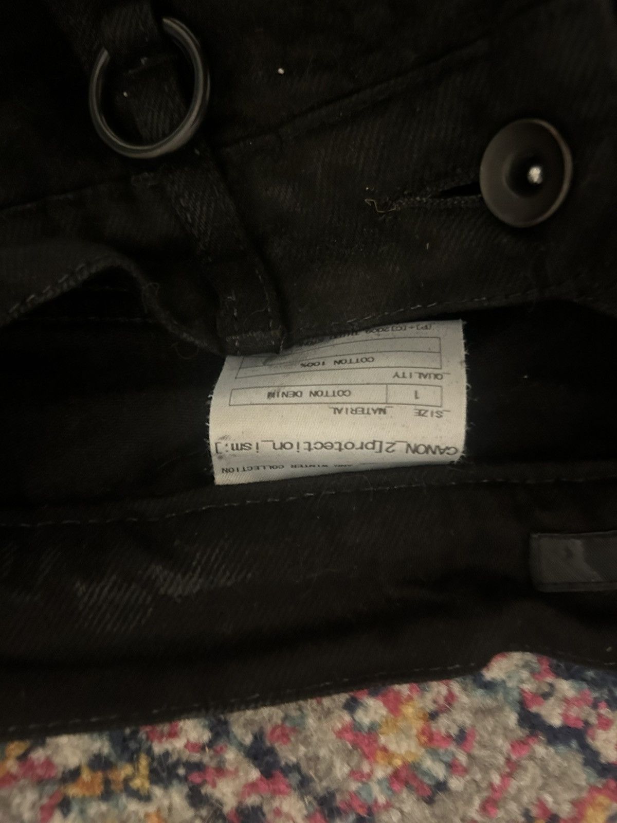 Julius Julius waxed distressed ring denim 09 protection_ism Size US 30 / EU 46 - 3 Thumbnail