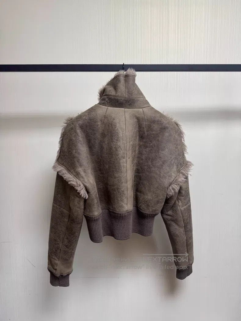 Rick Owens Rick Owens 25FW Vampire Stand Collar Shearling Leather Jac Size L / US 10 / IT 46 - 2 Thumbnail