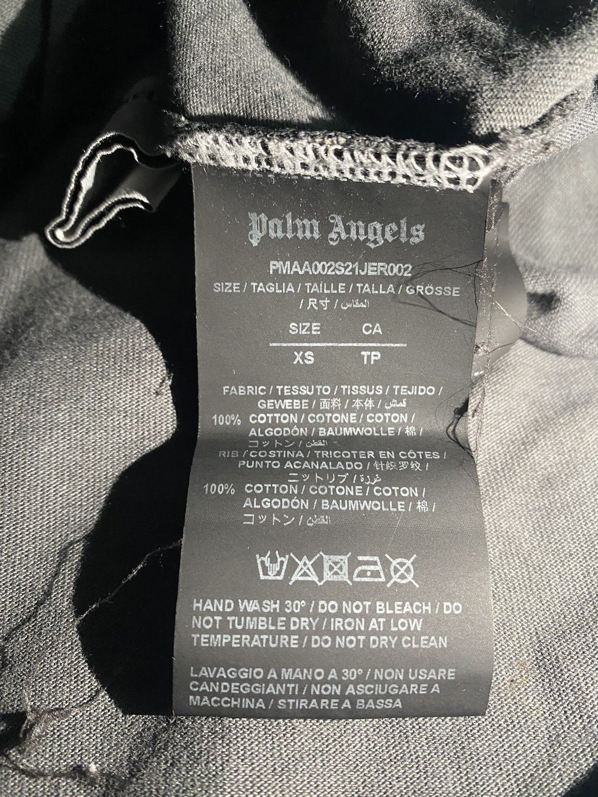 Palm Angels Palm Angels Classic Logo T-Shirt Size US XS / EU 42 / 0 - 5 Thumbnail
