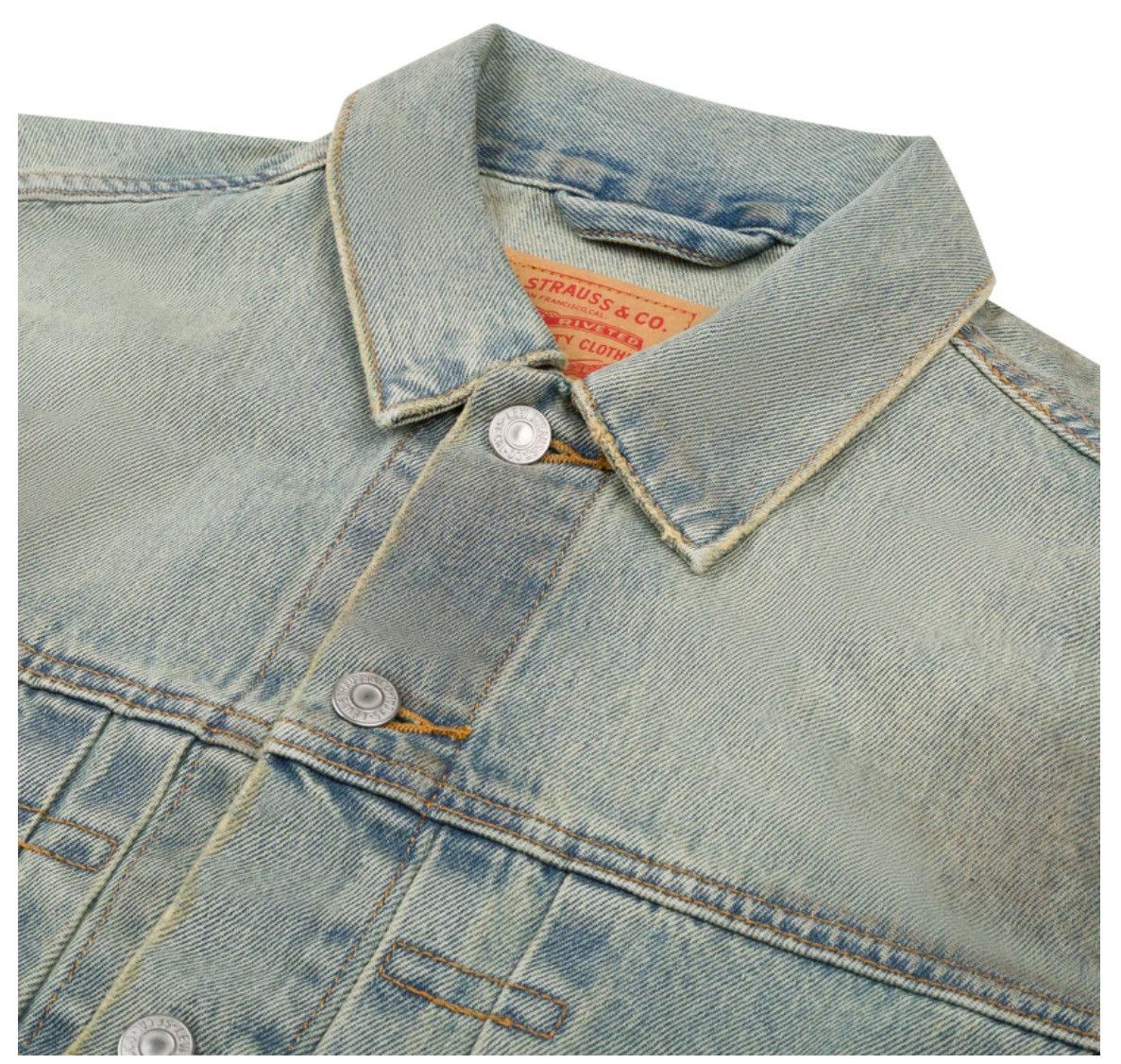 DENIM TEARS Denim Tears Dirty Wash Type 2 Denim Jacket Brand New BNWT DS Size US XL / EU 56 / 4 - 3 Thumbnail
