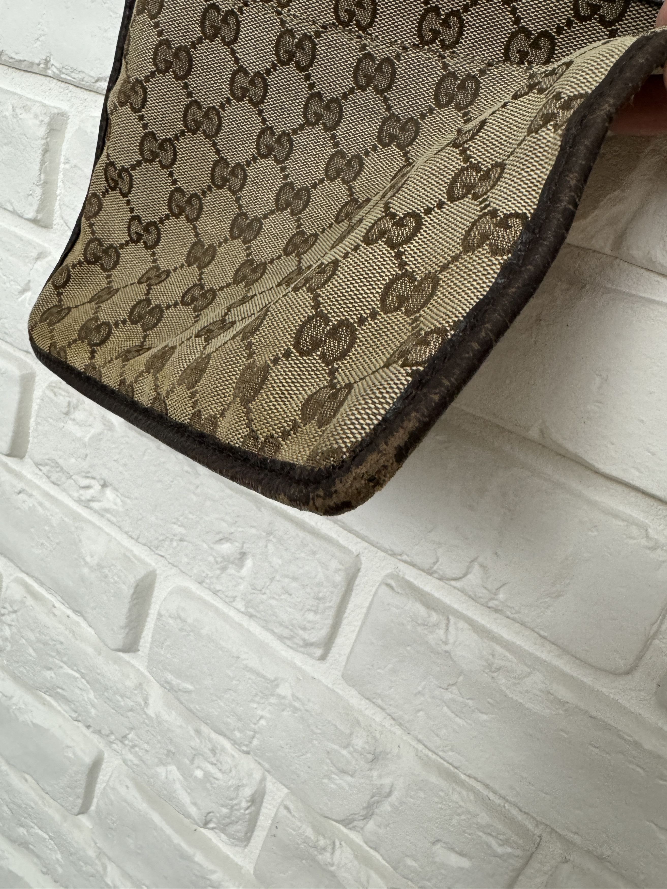 Gucci Gucci Shoulder Bag GG Canvas Leather Beige/Brown Crossbody Size ONE SIZE - 7 Thumbnail