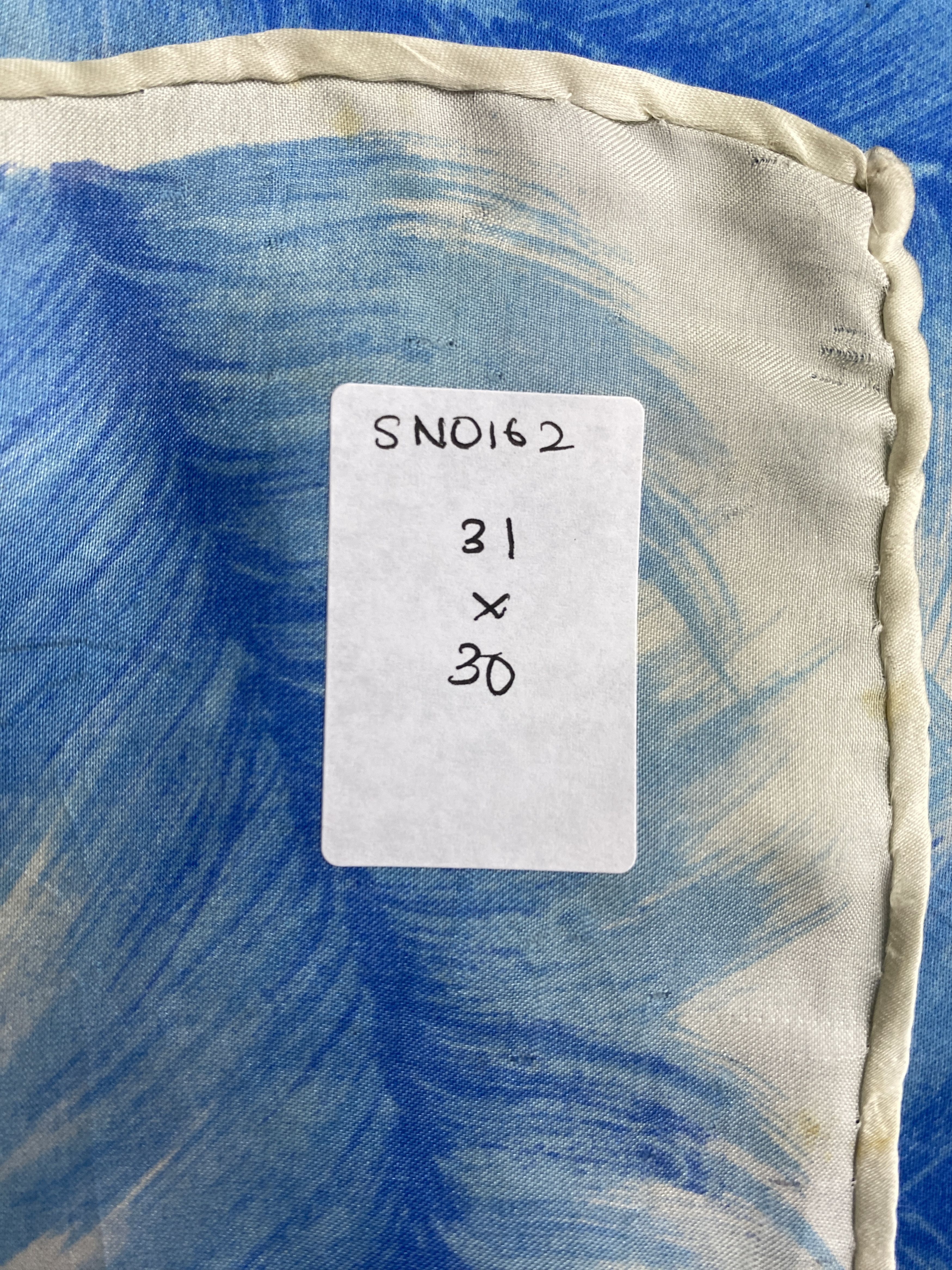 Japanese Brand Vintage Japan Brand Heart Silk Scarf SN0162 Size ONE SIZE - 6 Thumbnail