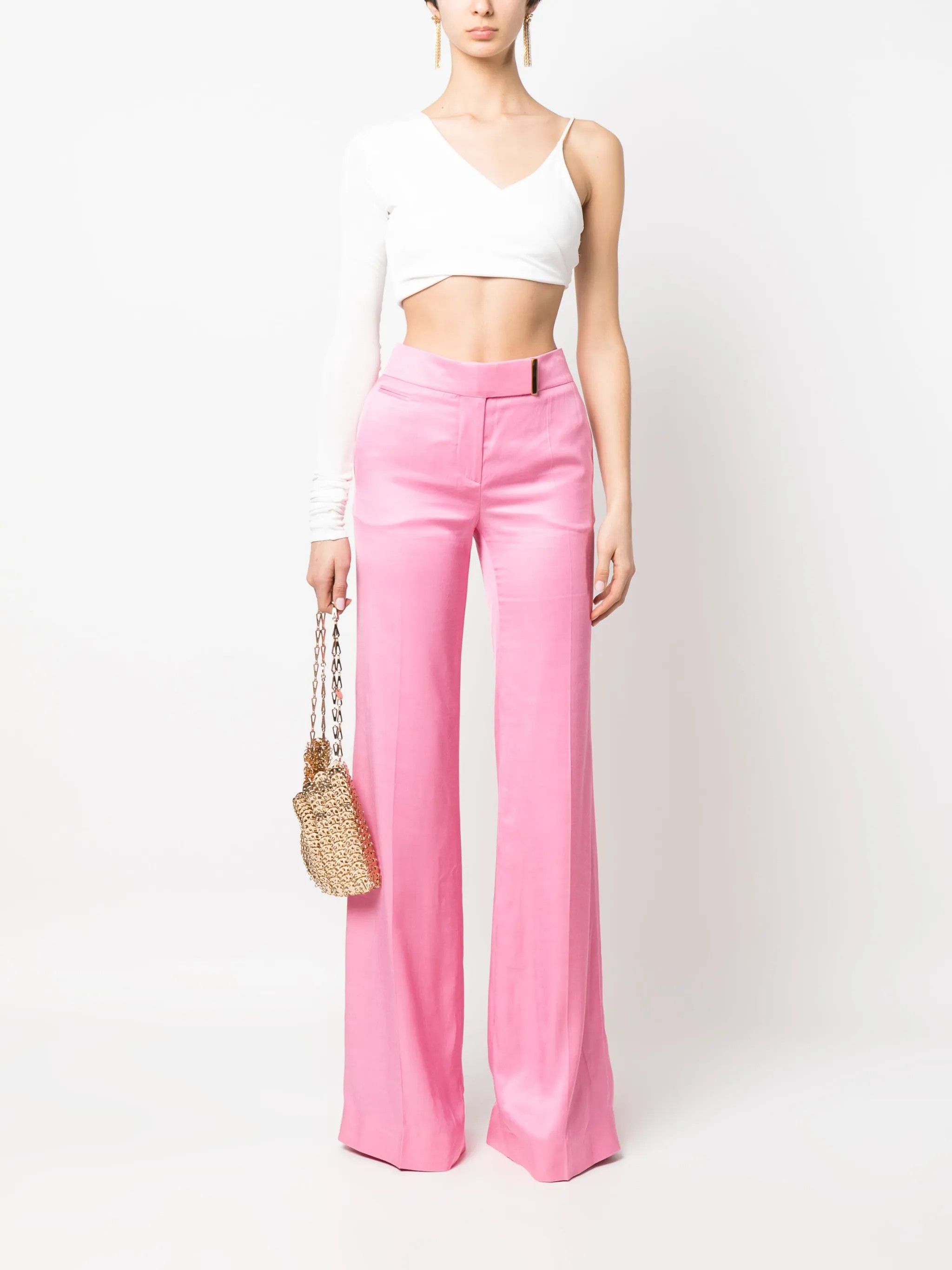 Tom Ford o1w1db10225 PAW506 Pant in Pink Size 26" / US 2 / IT 38 - 2 Thumbnail
