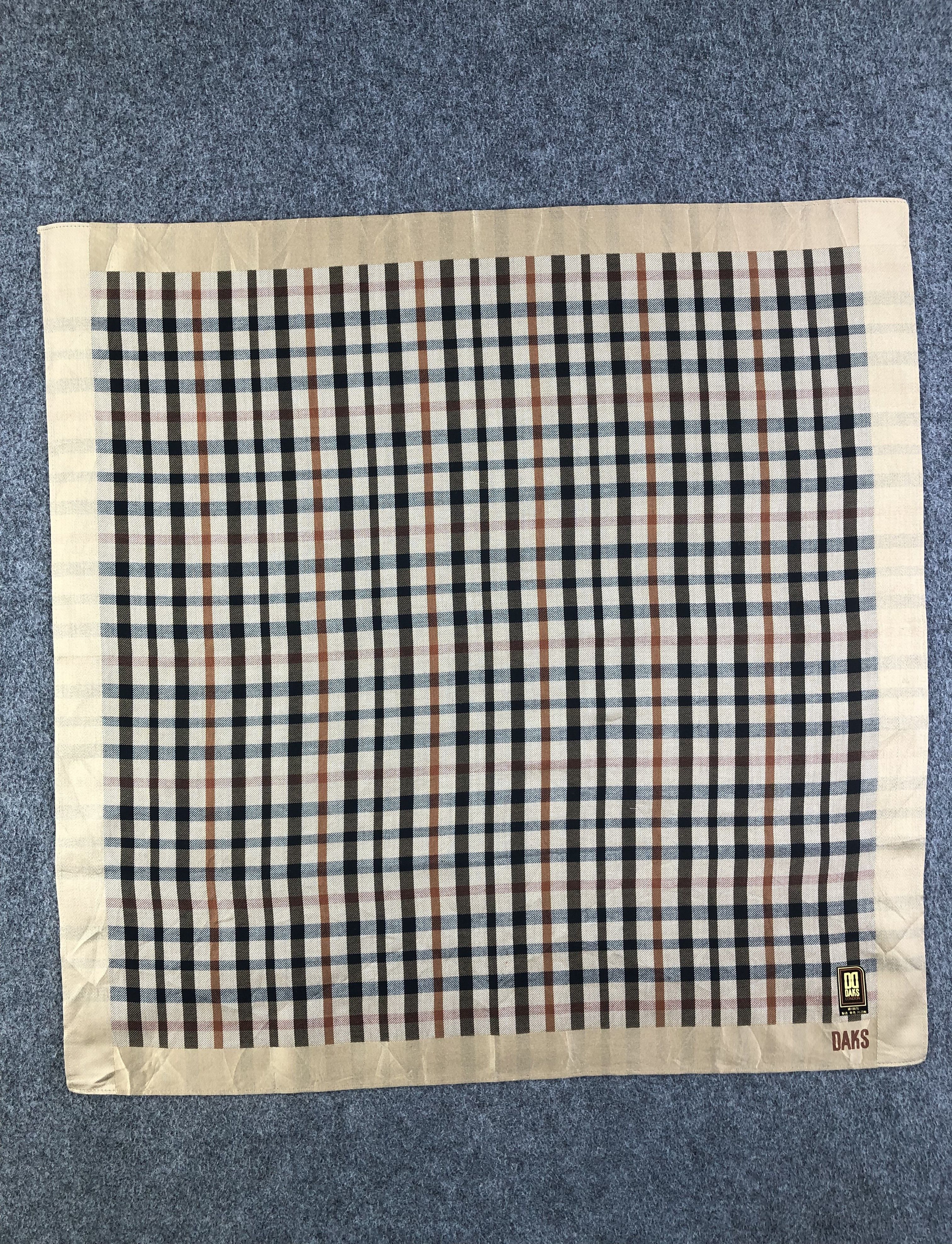 DAKS × Vintage Daks London Handkerchief / Bandana / Neckerchief Size ONE SIZE - 3 Thumbnail