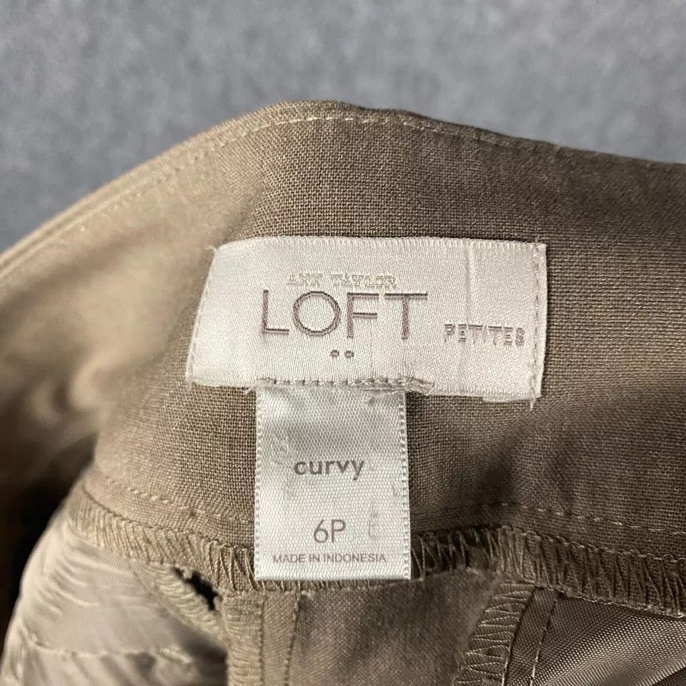 Loft Loft Pants Women's 6P Petites Curvy Trousers Polyester Blend Size 28" / US 6 / IT 42 - 9 Thumbnail